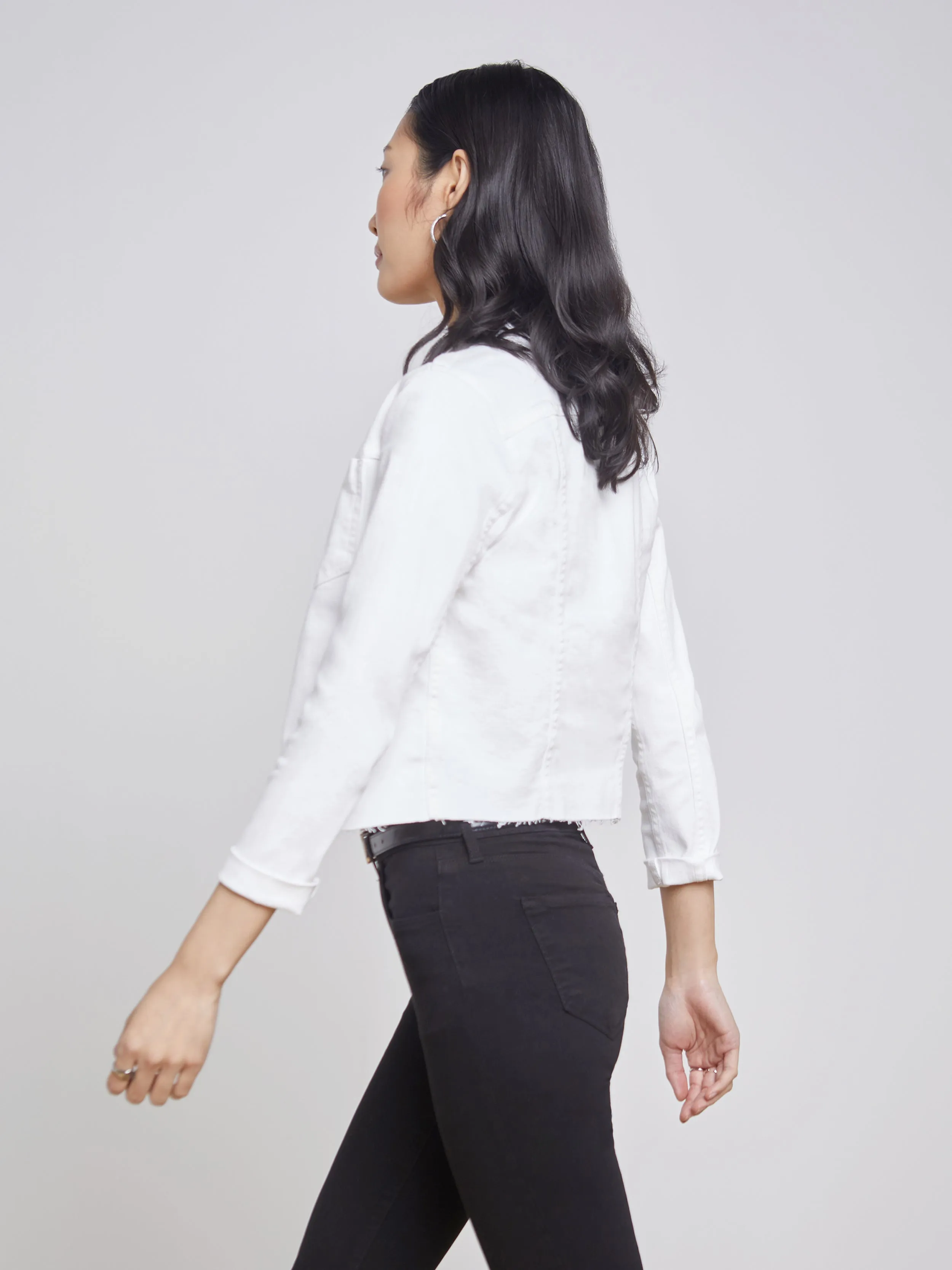 Janelle Jean Jacket sold by L'AGENCE product image thumbnail 3