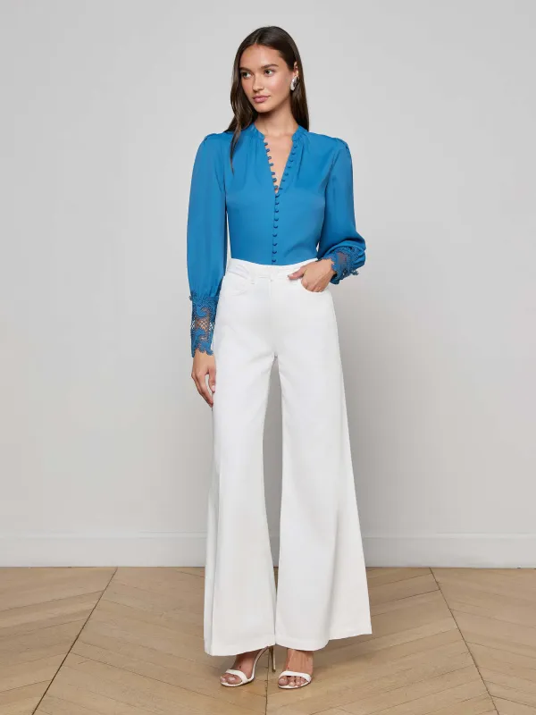 Quincy Wide-Leg Jean sold by L'AGENCE