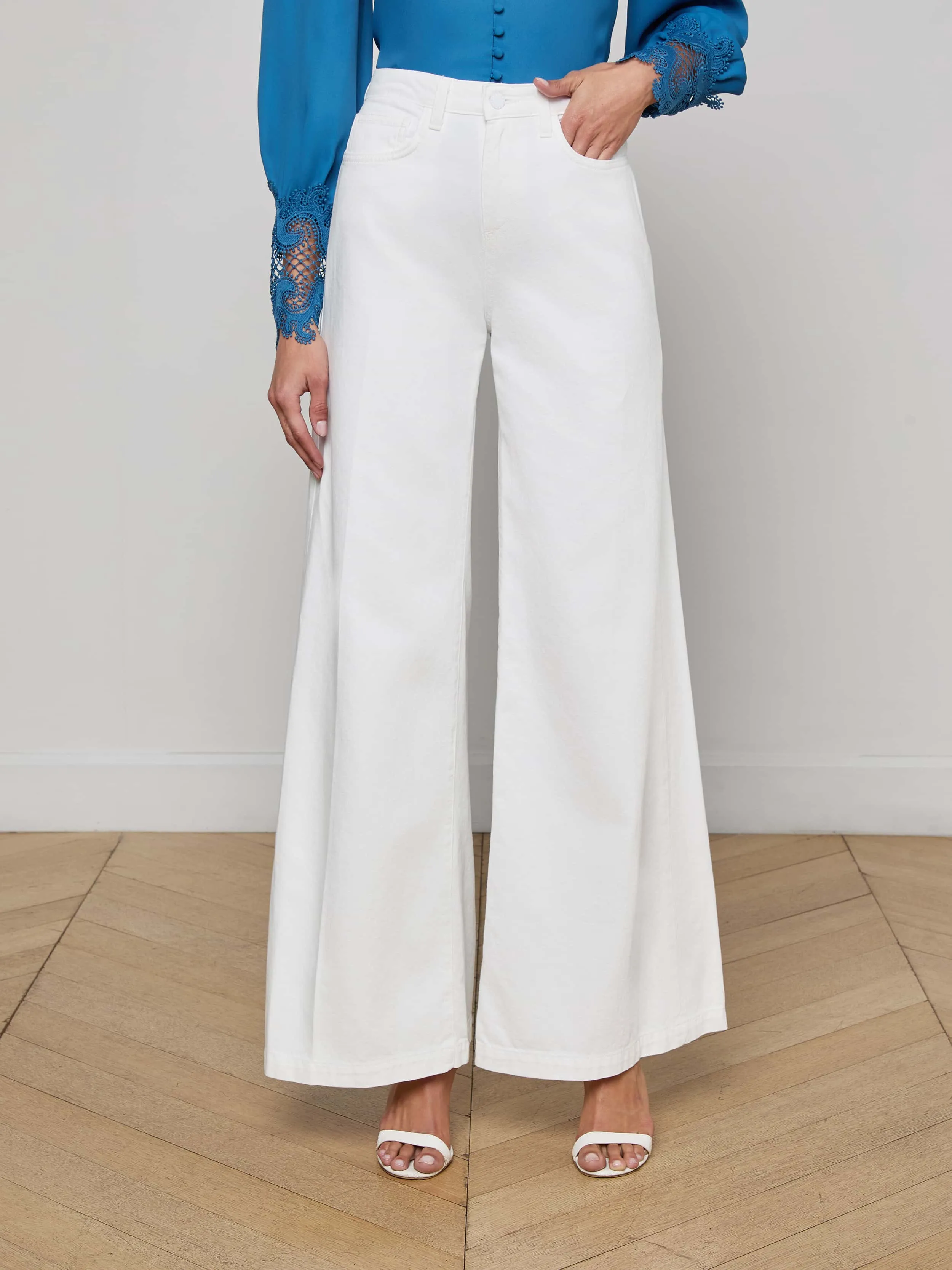 Quincy Wide-Leg Jean sold by L'AGENCE product image thumbnail 2