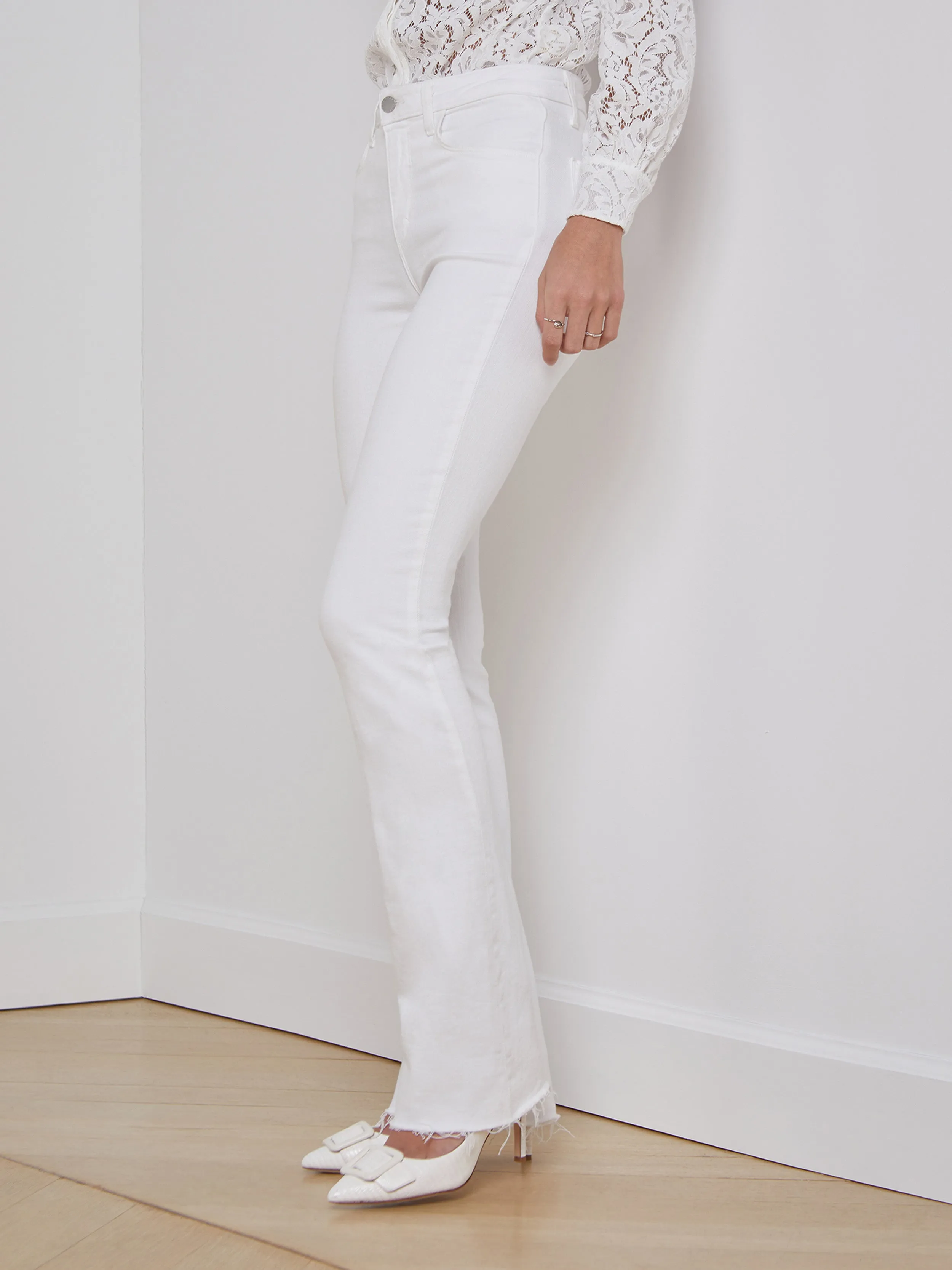 Ruth Straight-Leg Jean sold by L'AGENCE product image thumbnail 2