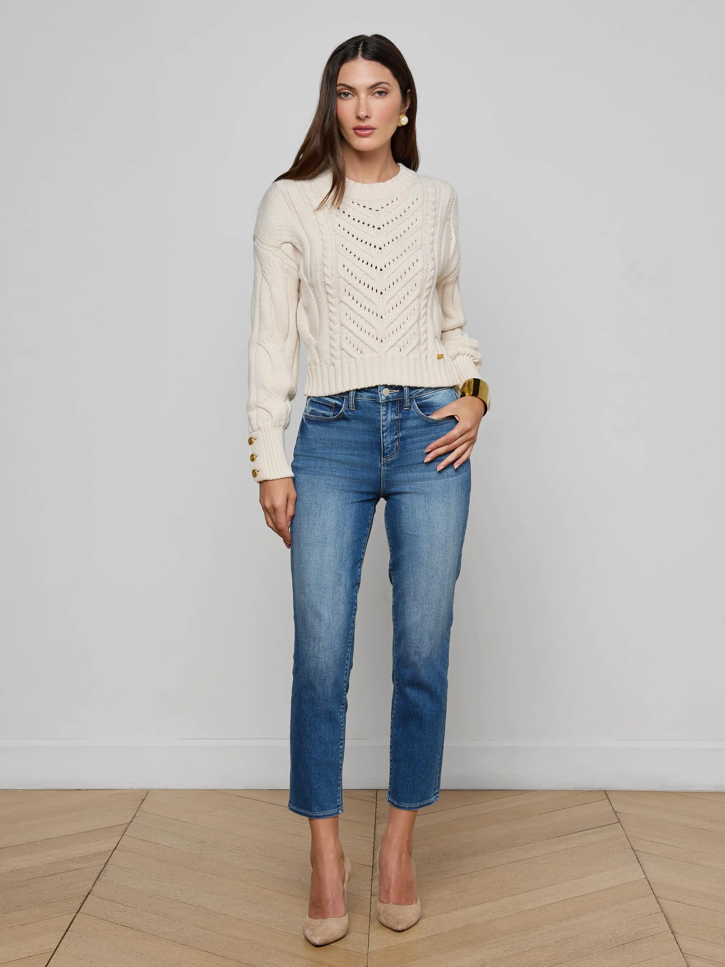 Celestia Slim-Leg Jean sold by L'AGENCE