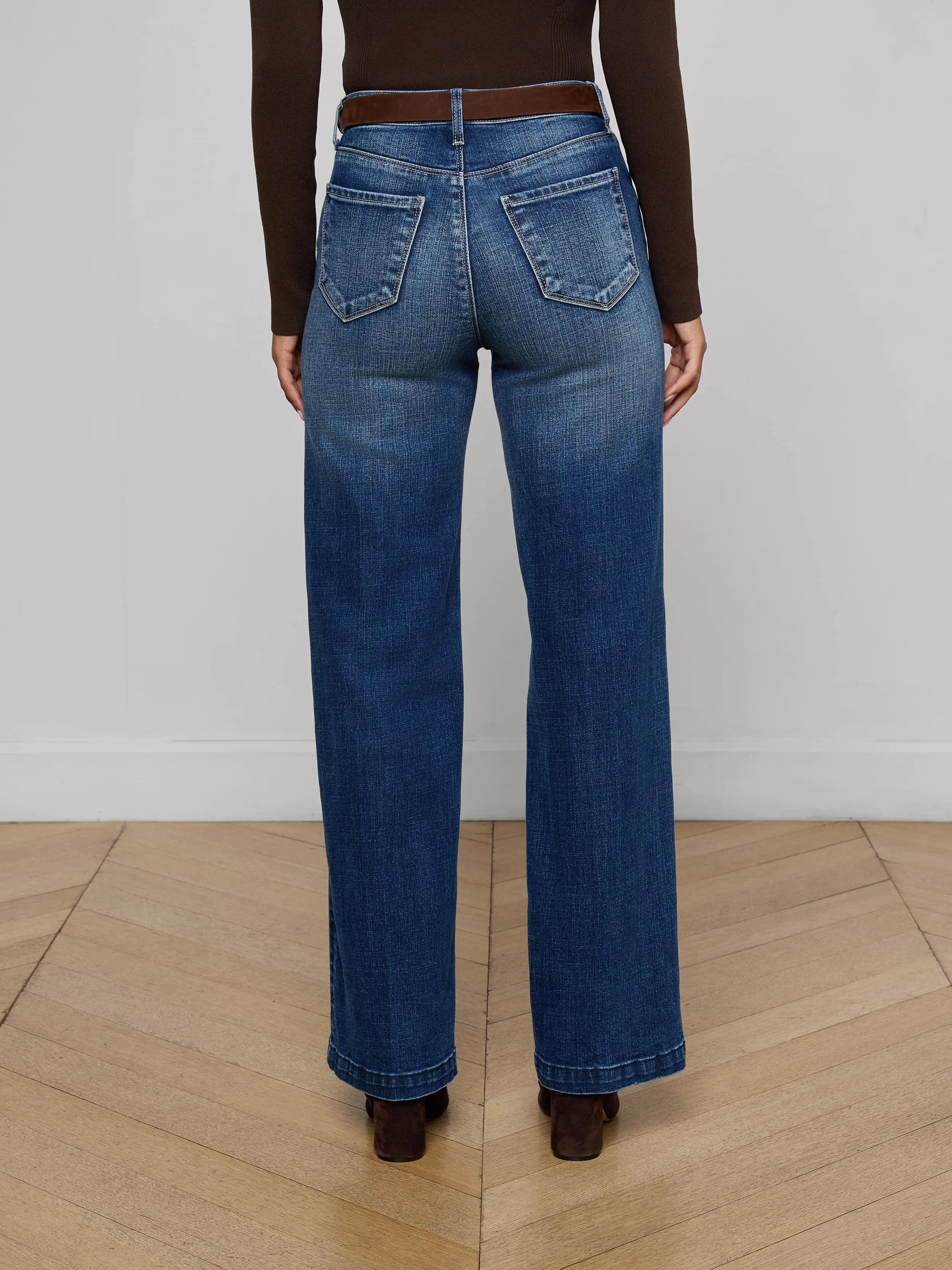Scottie Wide-Leg Jean sold by L'AGENCE product image thumbnail 5