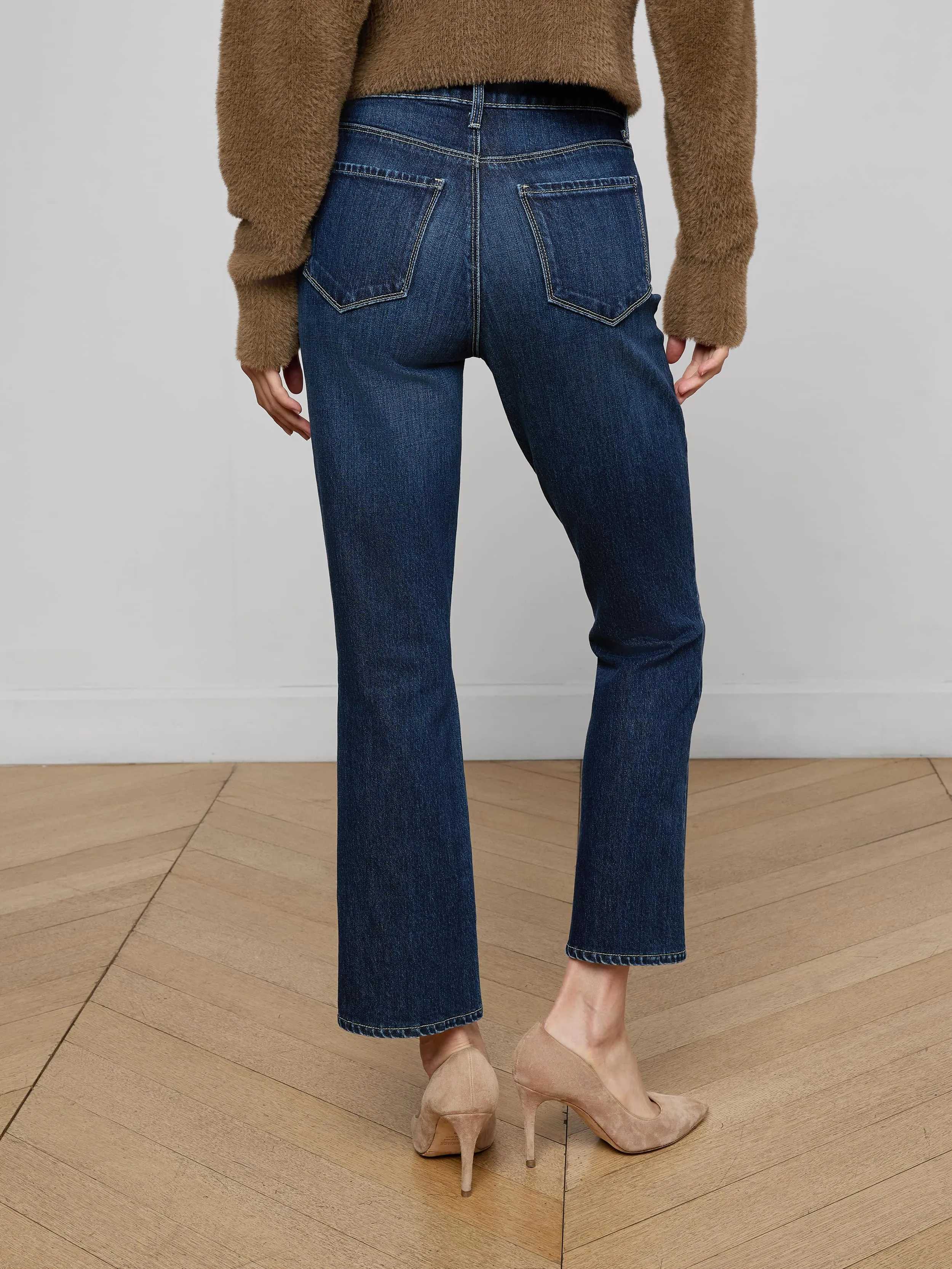 Mira Cropped Bootcut Jean sold by L'AGENCE product image thumbnail 5