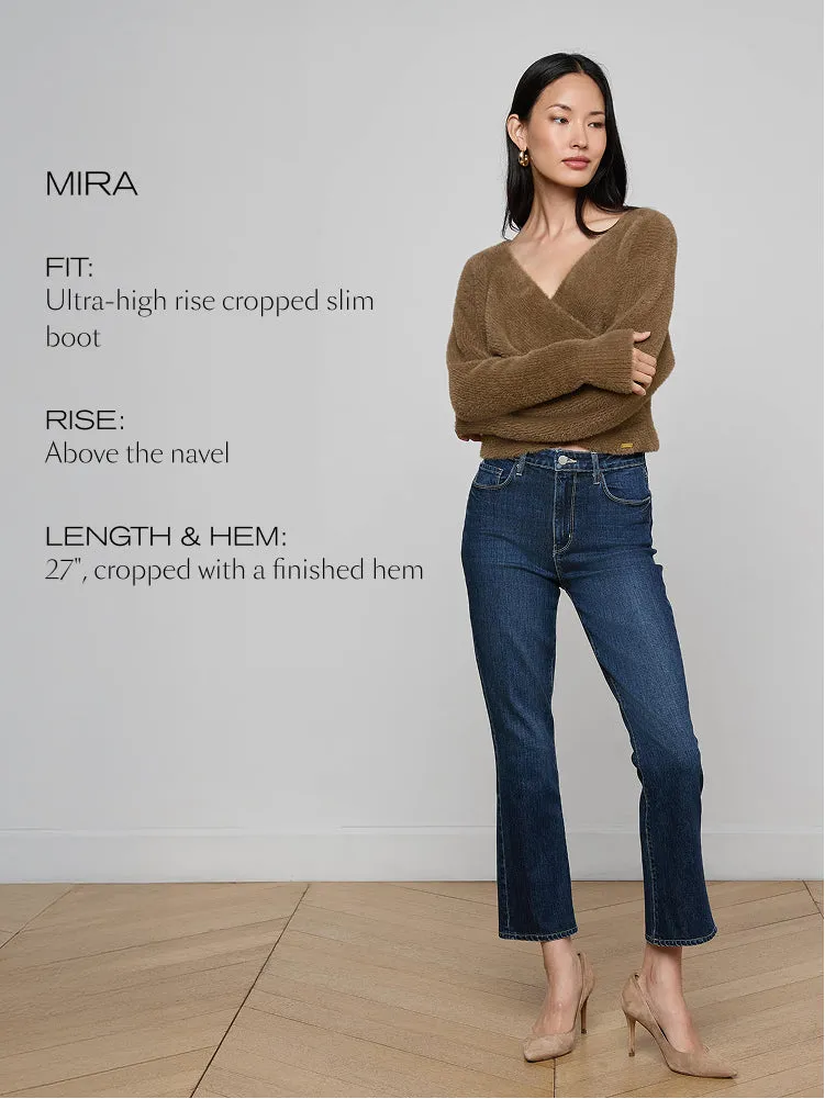 Mira Cropped Bootcut Jean sold by L'AGENCE product image thumbnail 2