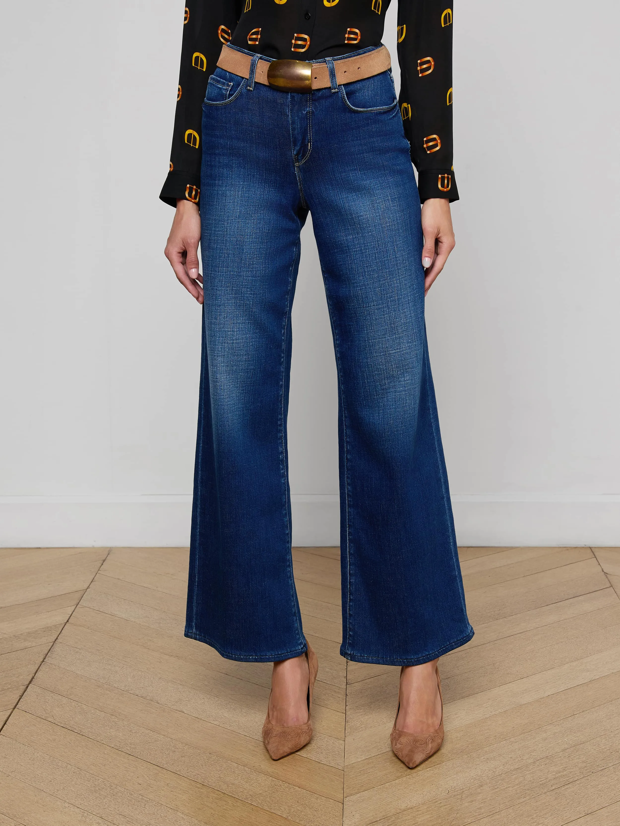 Alicent Wide-Leg Jean sold by L'AGENCE product image thumbnail 2