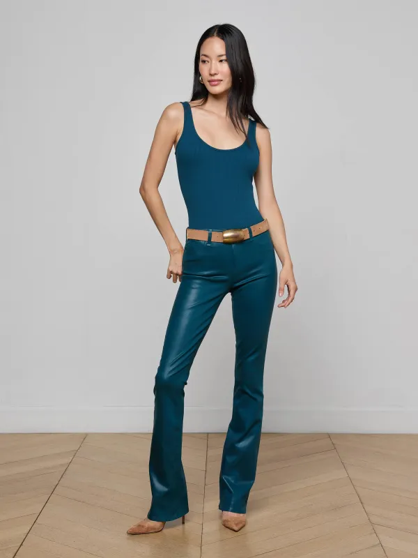 Selma Coated Bootcut Jean sold by L'AGENCE