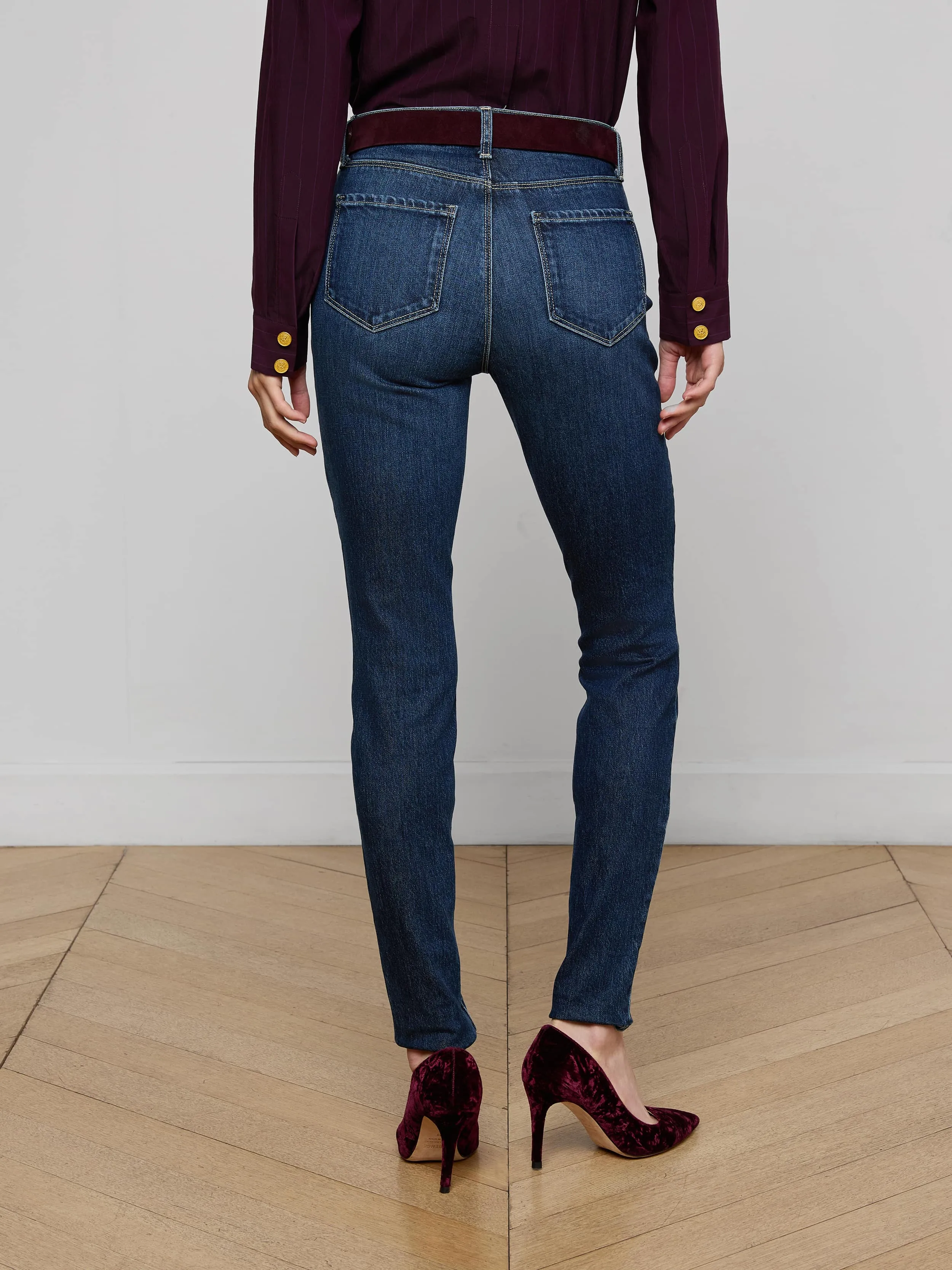 Marguerite Skinny Jean sold by L'AGENCE product image thumbnail 4