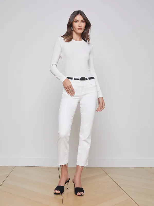 Sada Slim-Leg Cropped Jean sold by L'AGENCE