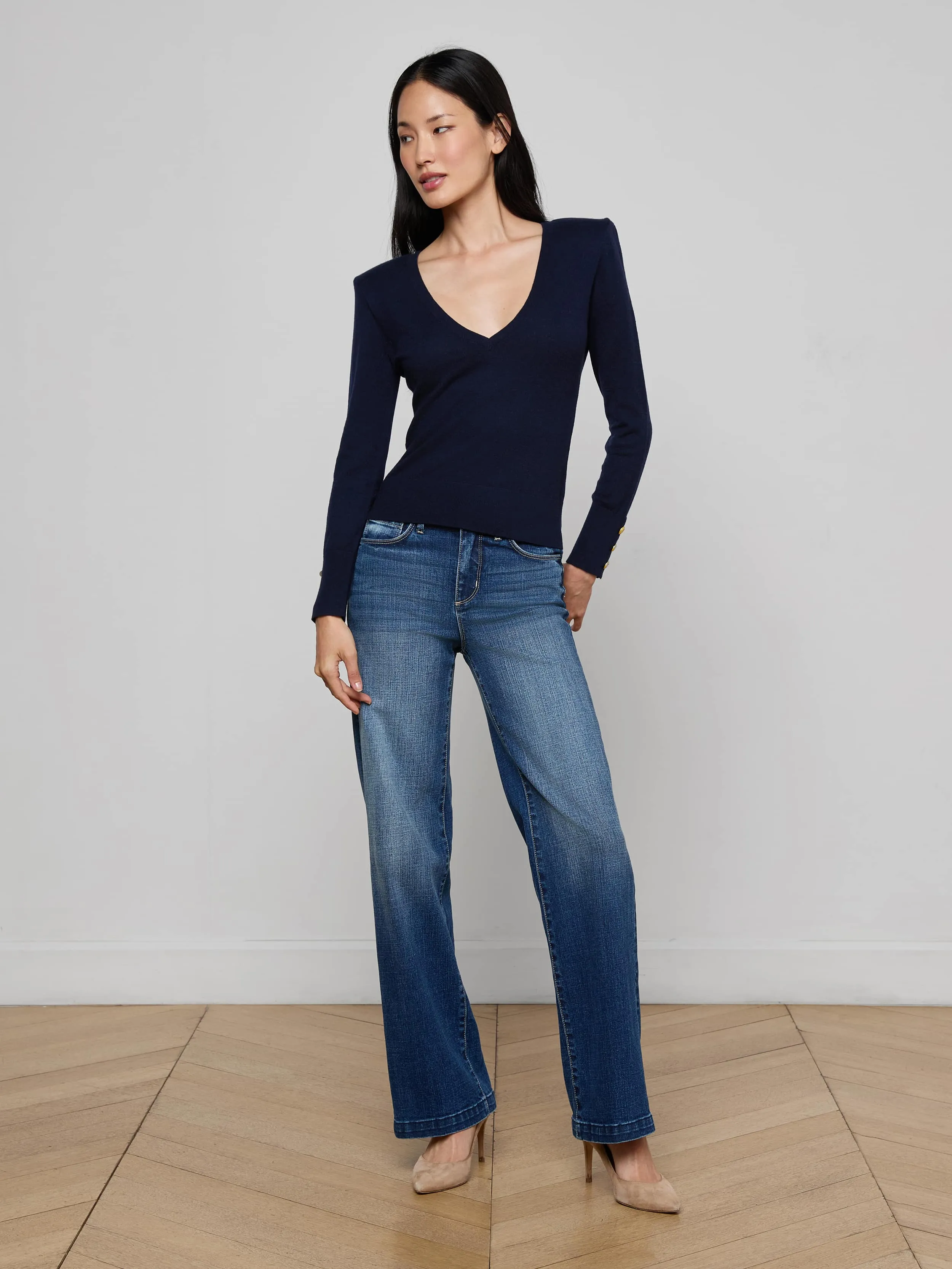 Kolie Chain Top sold by L'AGENCE product image thumbnail 5