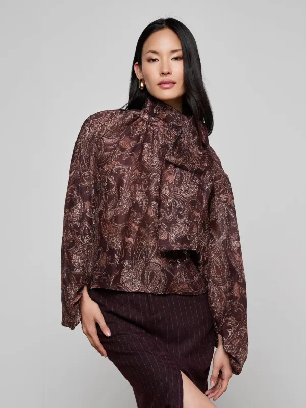 Rhett Oversized Blouse sold by L'AGENCE