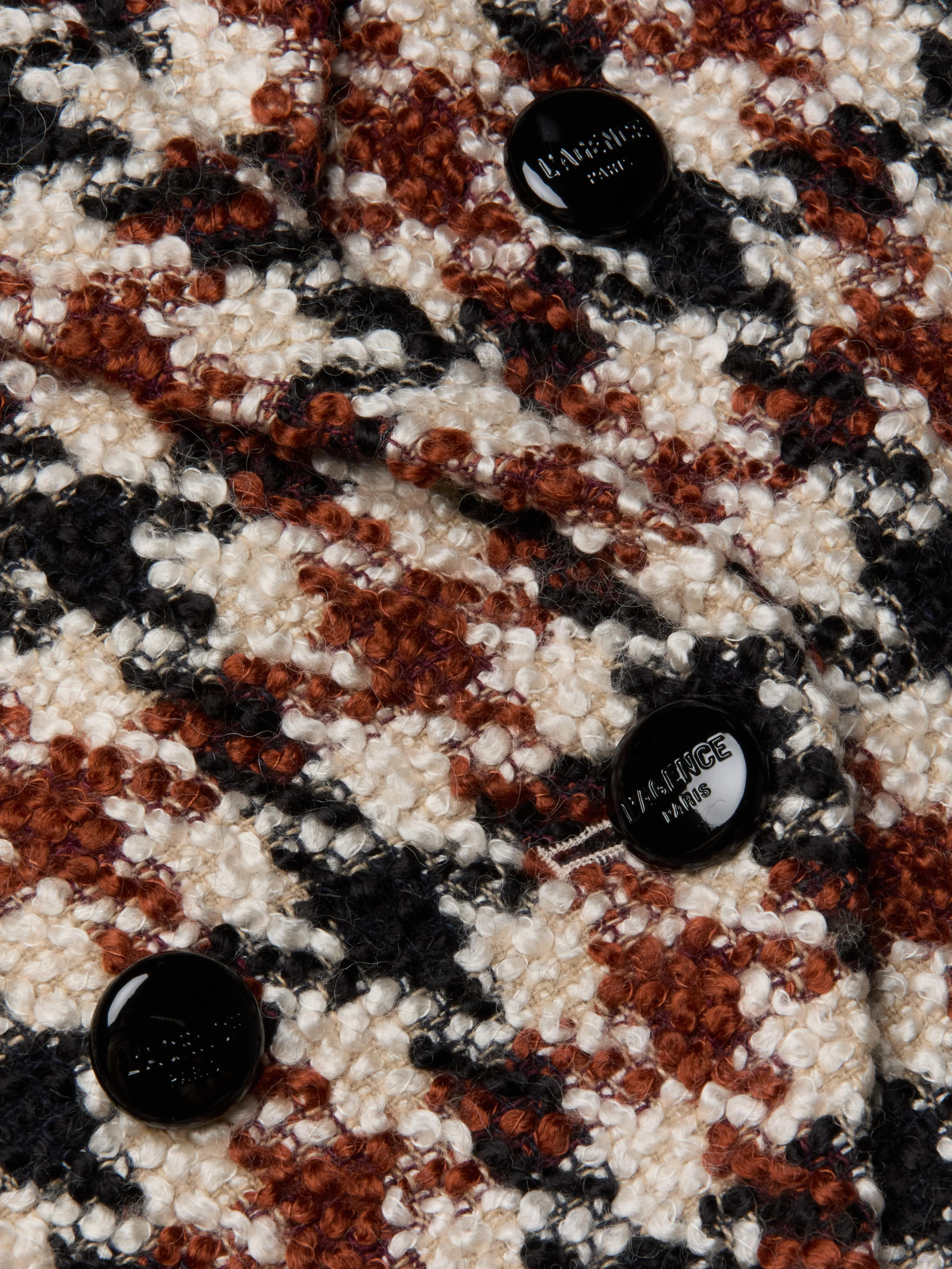 Marie Houndstooth Tweed Blazer sold by L'AGENCE product image thumbnail 5