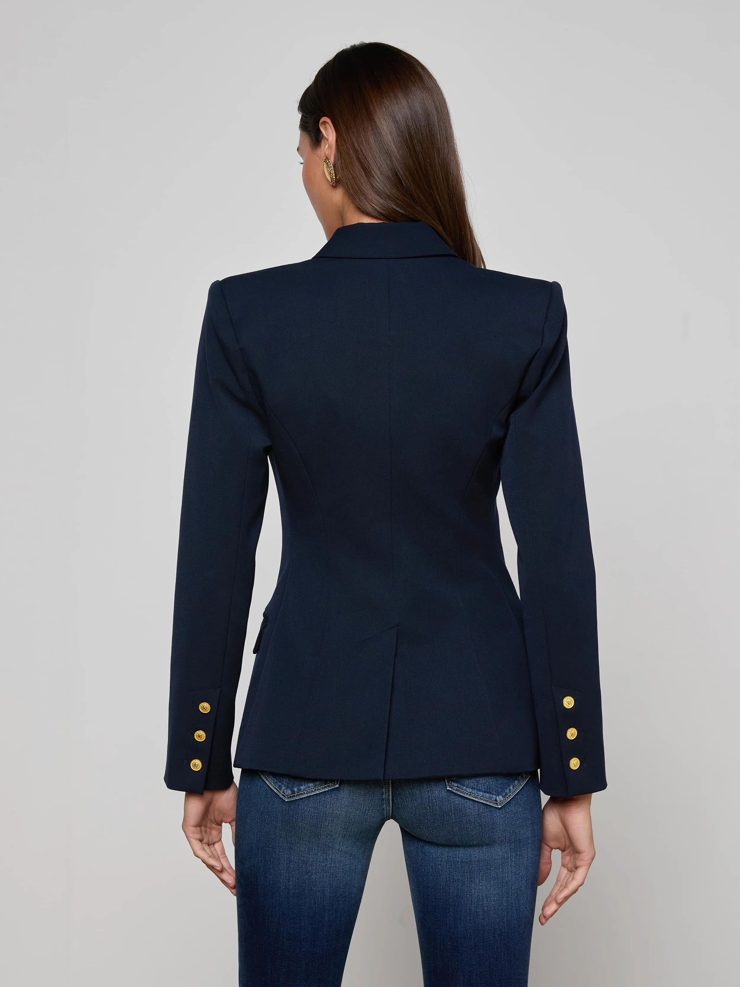 Kyomi Double-Breasted Blazer sold by L'AGENCE product image thumbnail 5