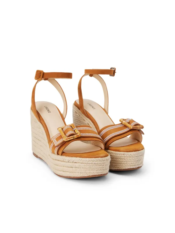 Aurore Wedge Espadrille sold by L'AGENCE
