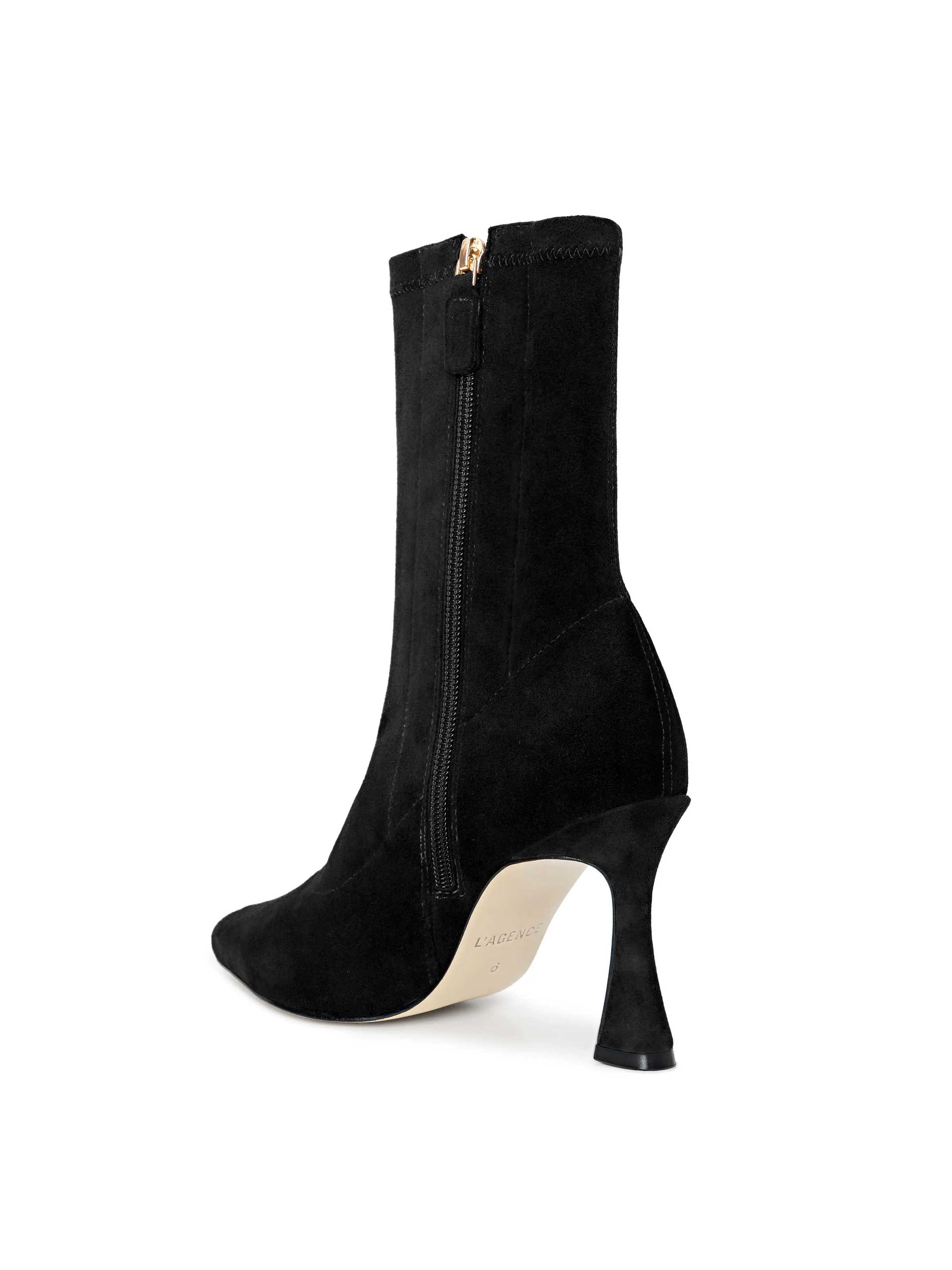 Severine Stretch-Suede Boot sold by L'AGENCE product image thumbnail 5