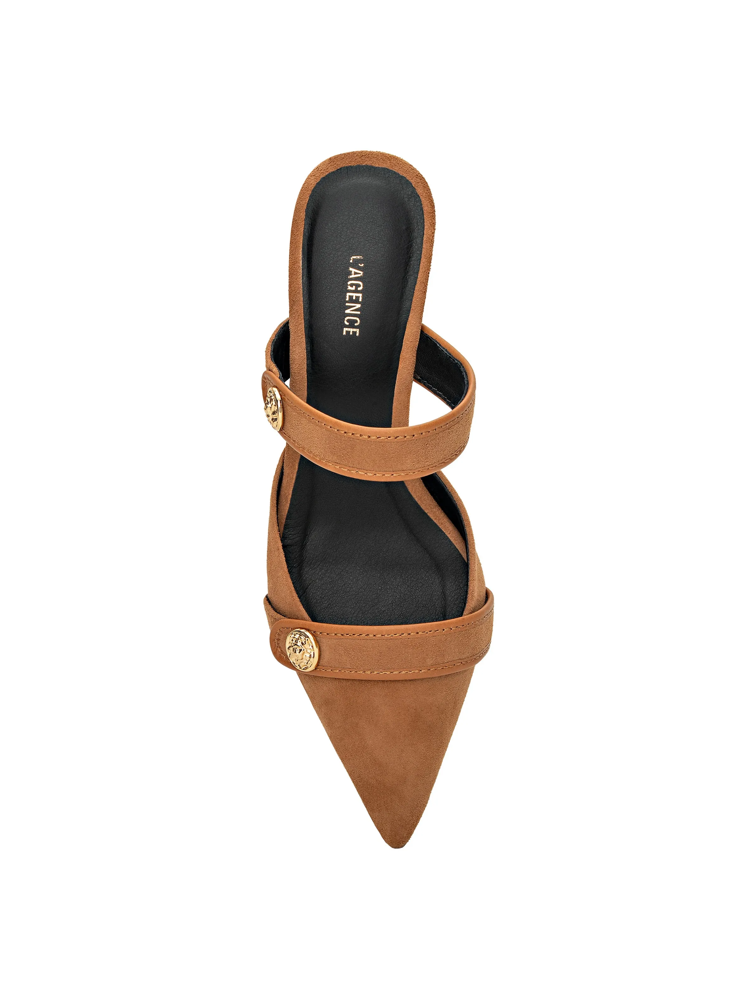 Gilliane Heeled Mule sold by L'AGENCE product image thumbnail 5