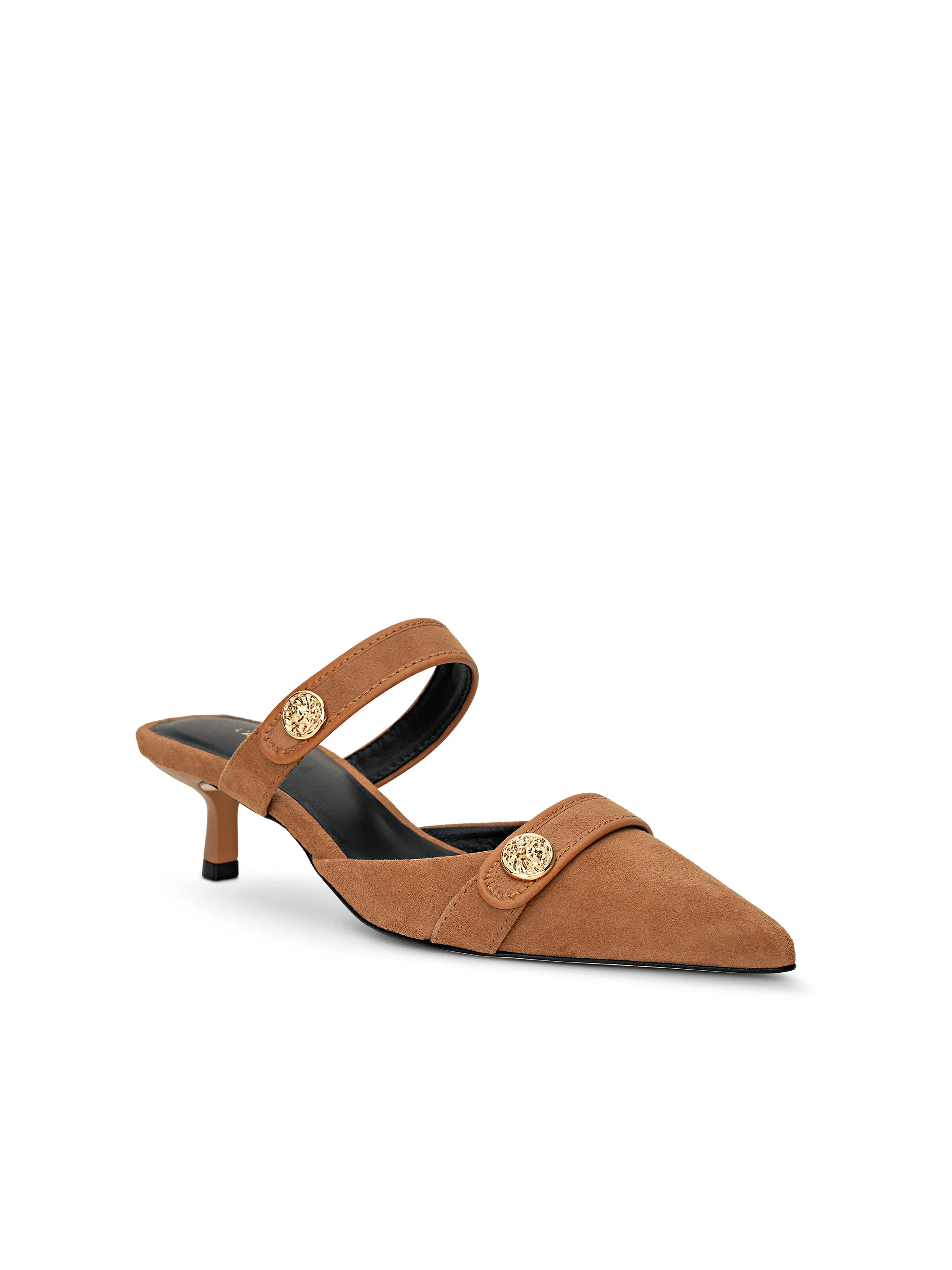 Gilliane Heeled Mule sold by L'AGENCE product image thumbnail 2