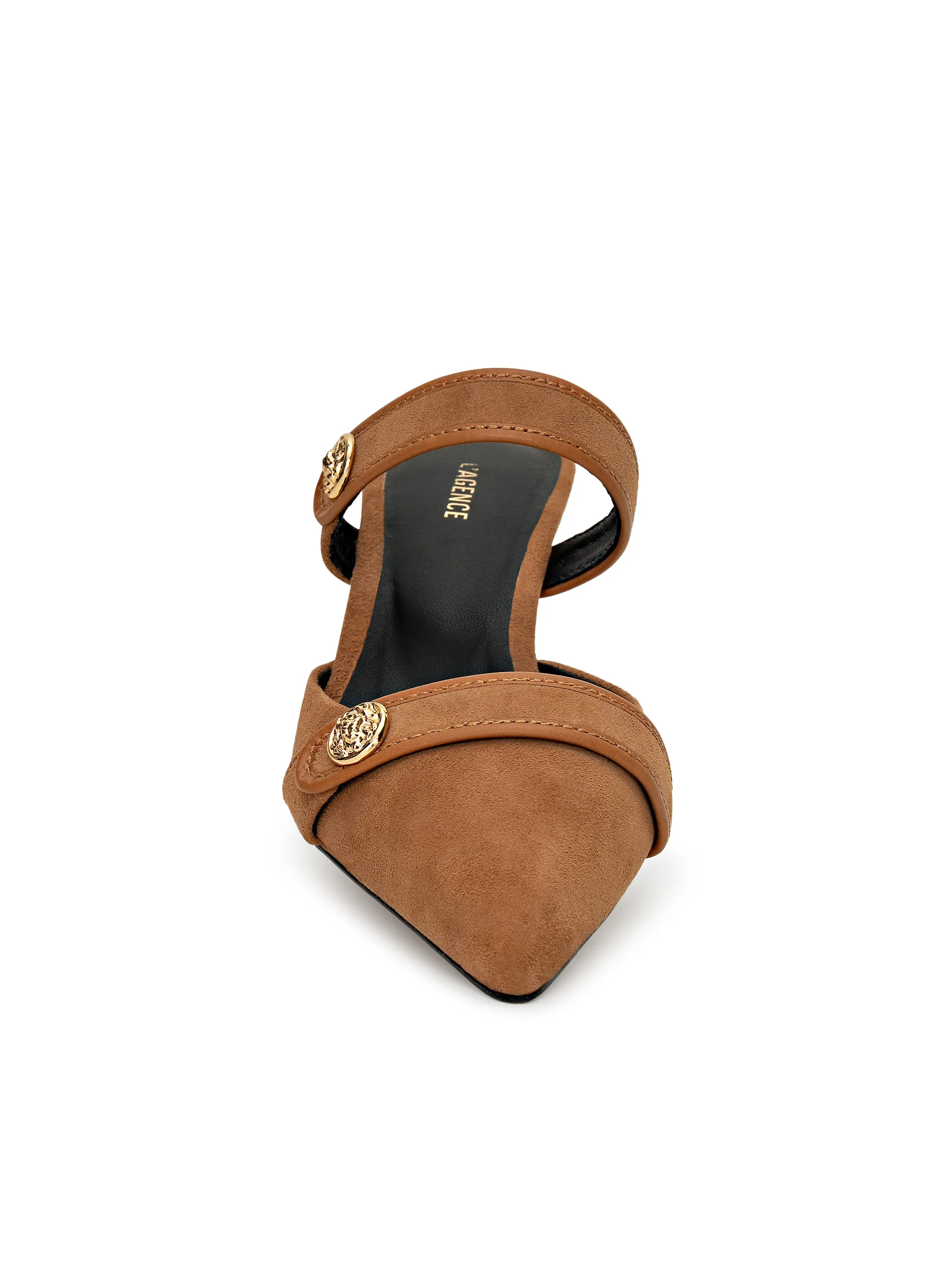 Gilliane Heeled Mule sold by L'AGENCE product image thumbnail 3