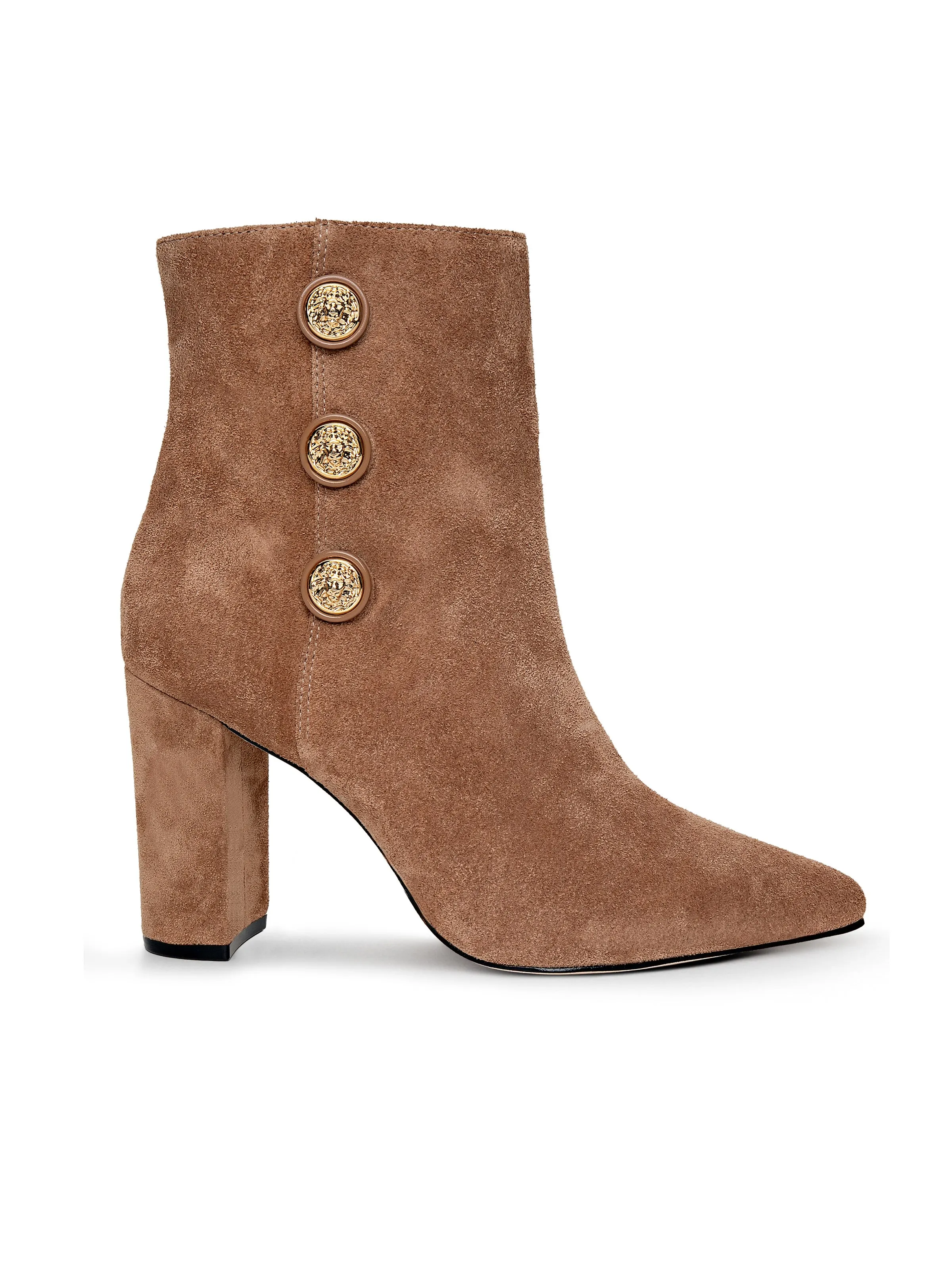 Theodora Block-Heel Bootie sold by L'AGENCE
