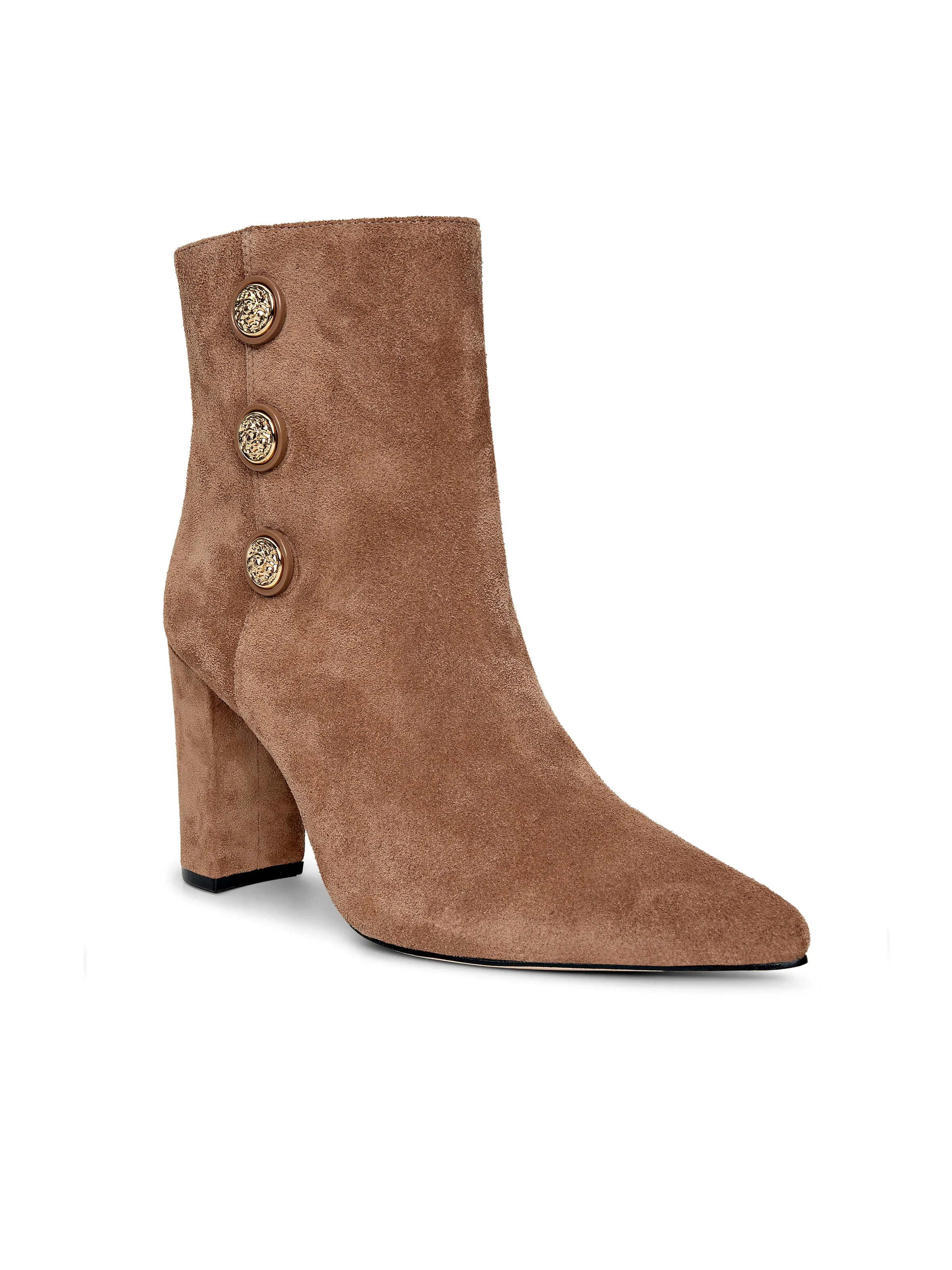 Theodora Block-Heel Bootie sold by L'AGENCE product image thumbnail 2