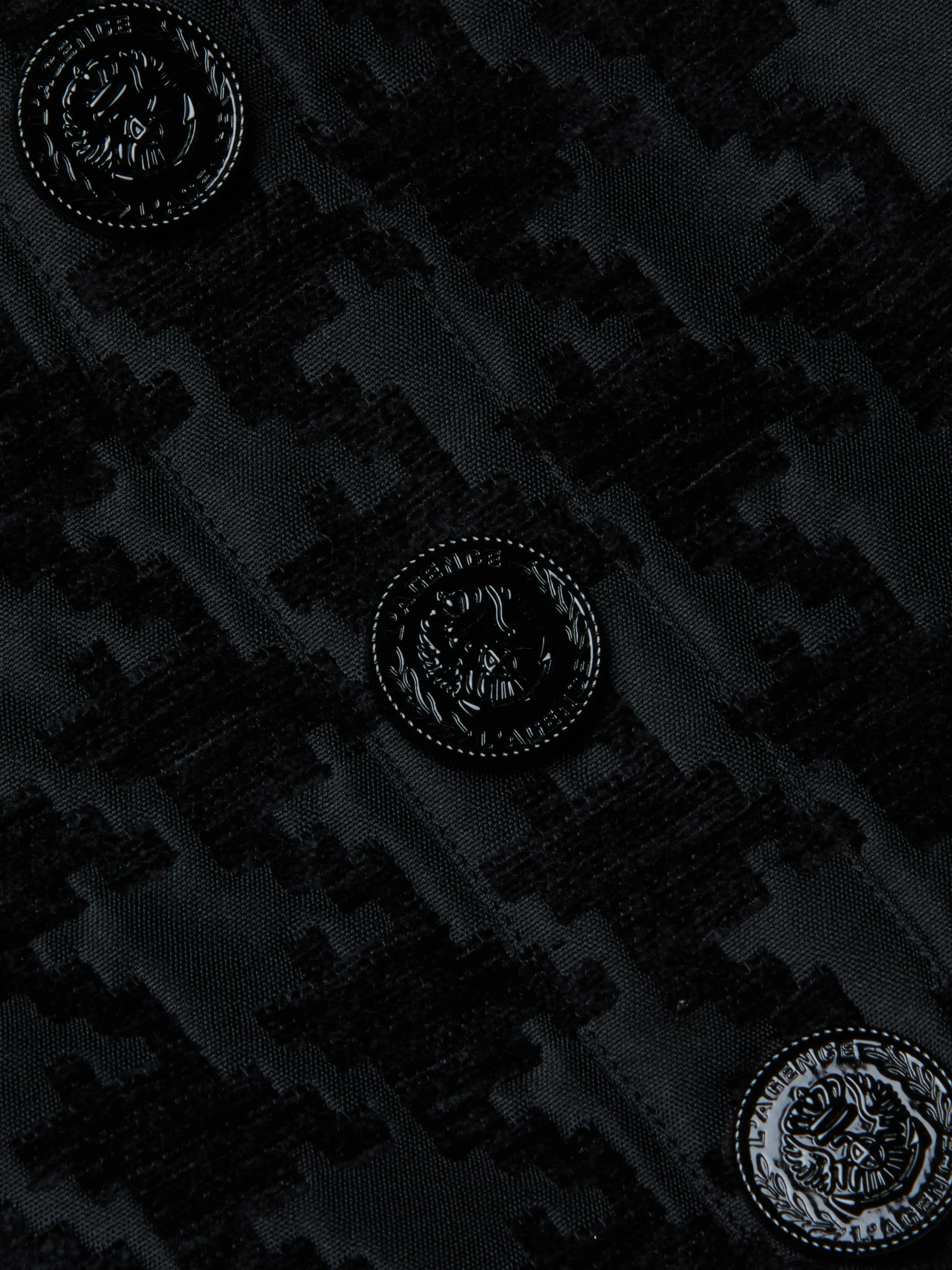 Maylin Houndstooth Top sold by L'AGENCE product image thumbnail 5