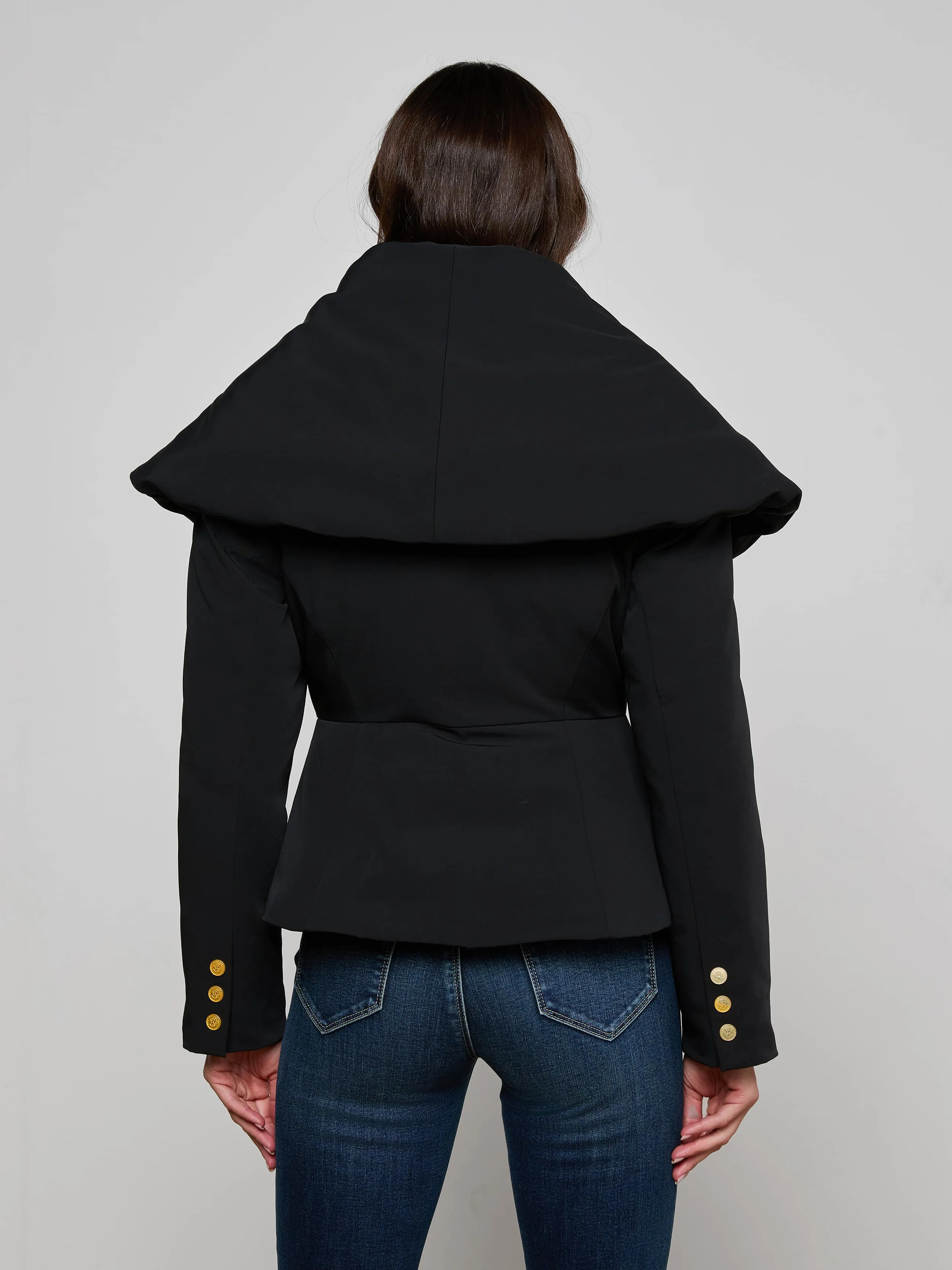 Pippa High Collar Jacket sold by L'AGENCE product image thumbnail 5