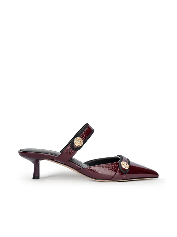 Gilliane Heeled Mule sold by L'AGENCE