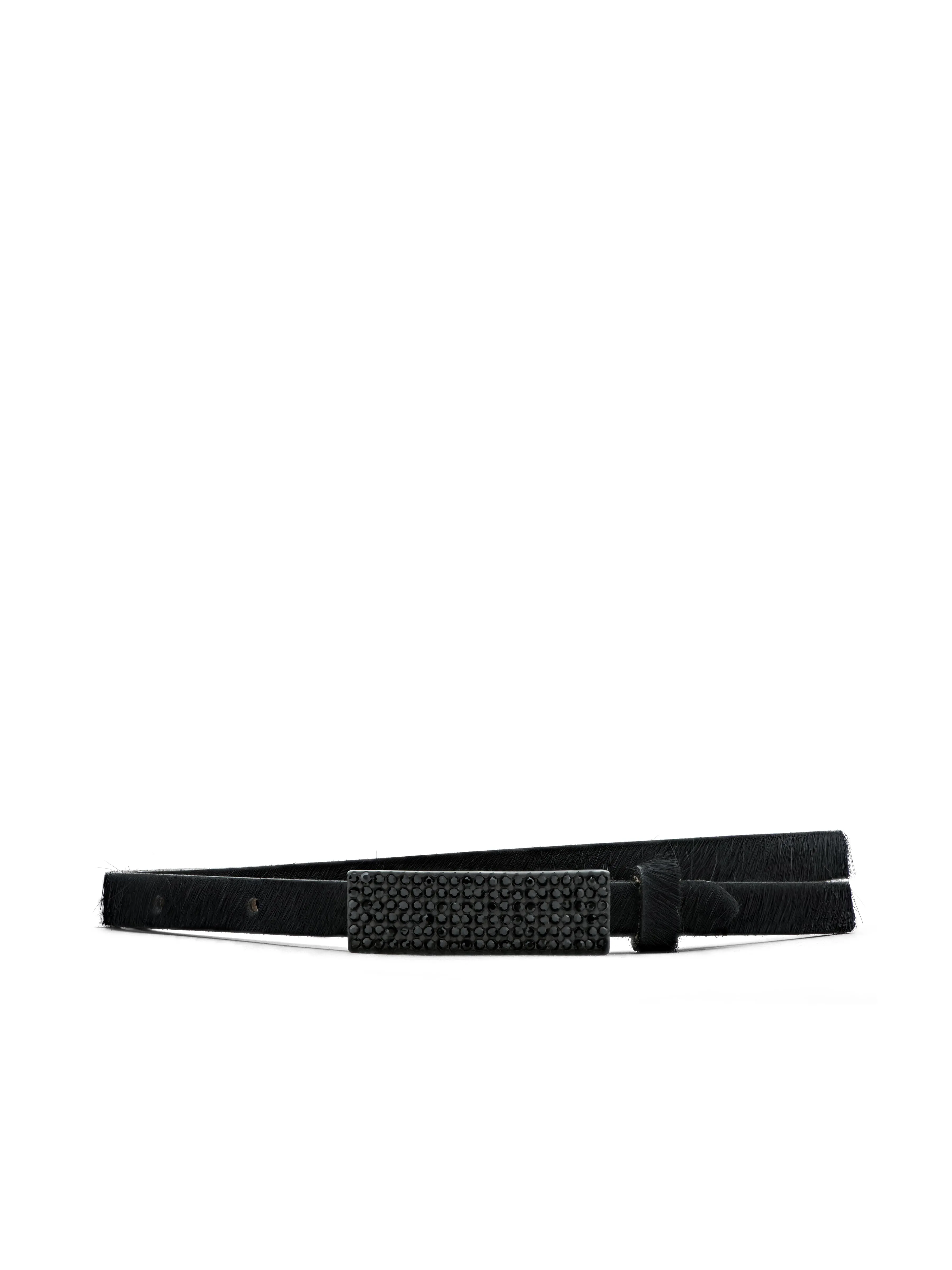 Haven Calf Hair Leather Belt sold by L'AGENCE product image thumbnail 3