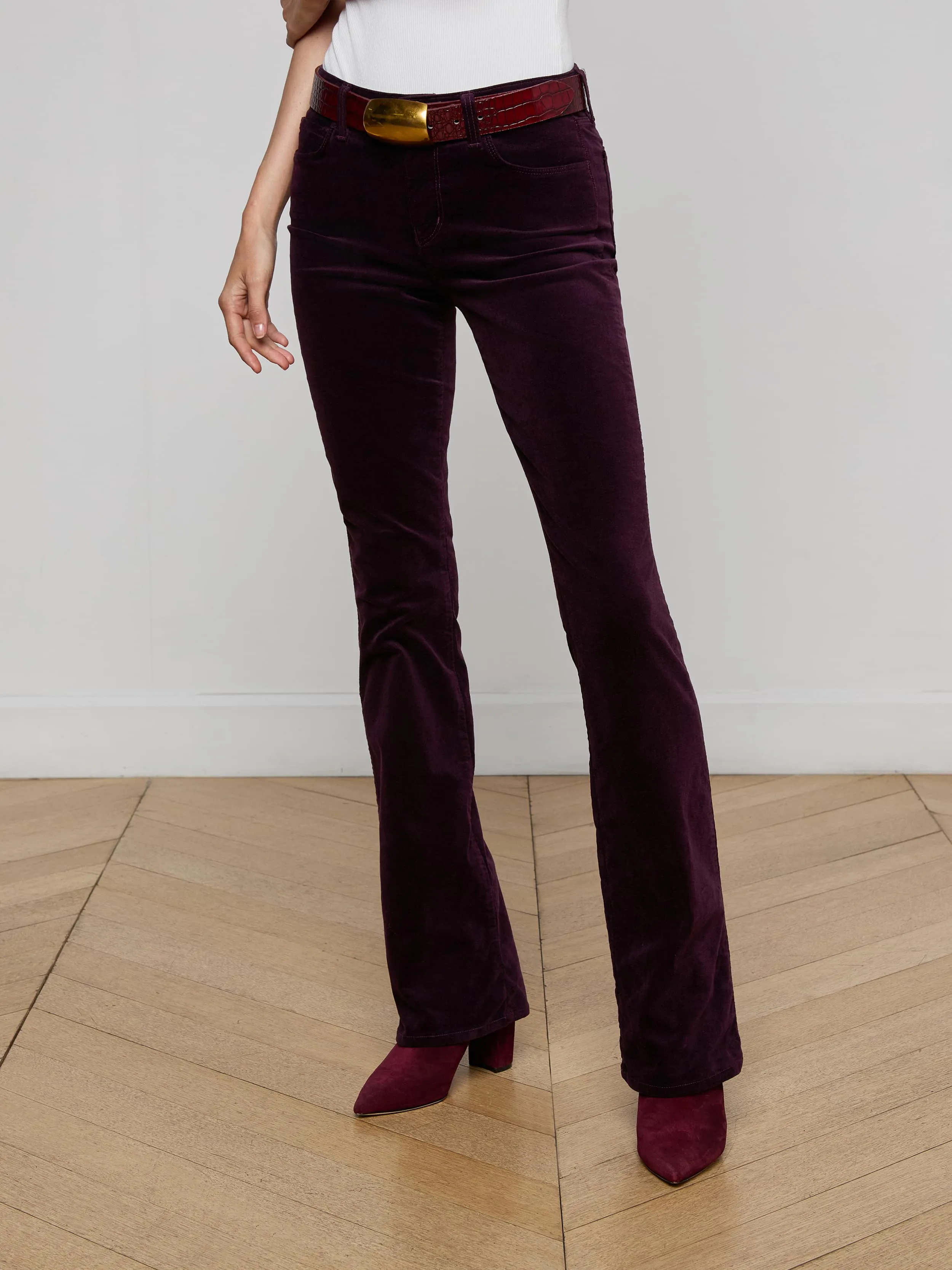 Stevie Velvet Jean sold by L'AGENCE product image thumbnail 3