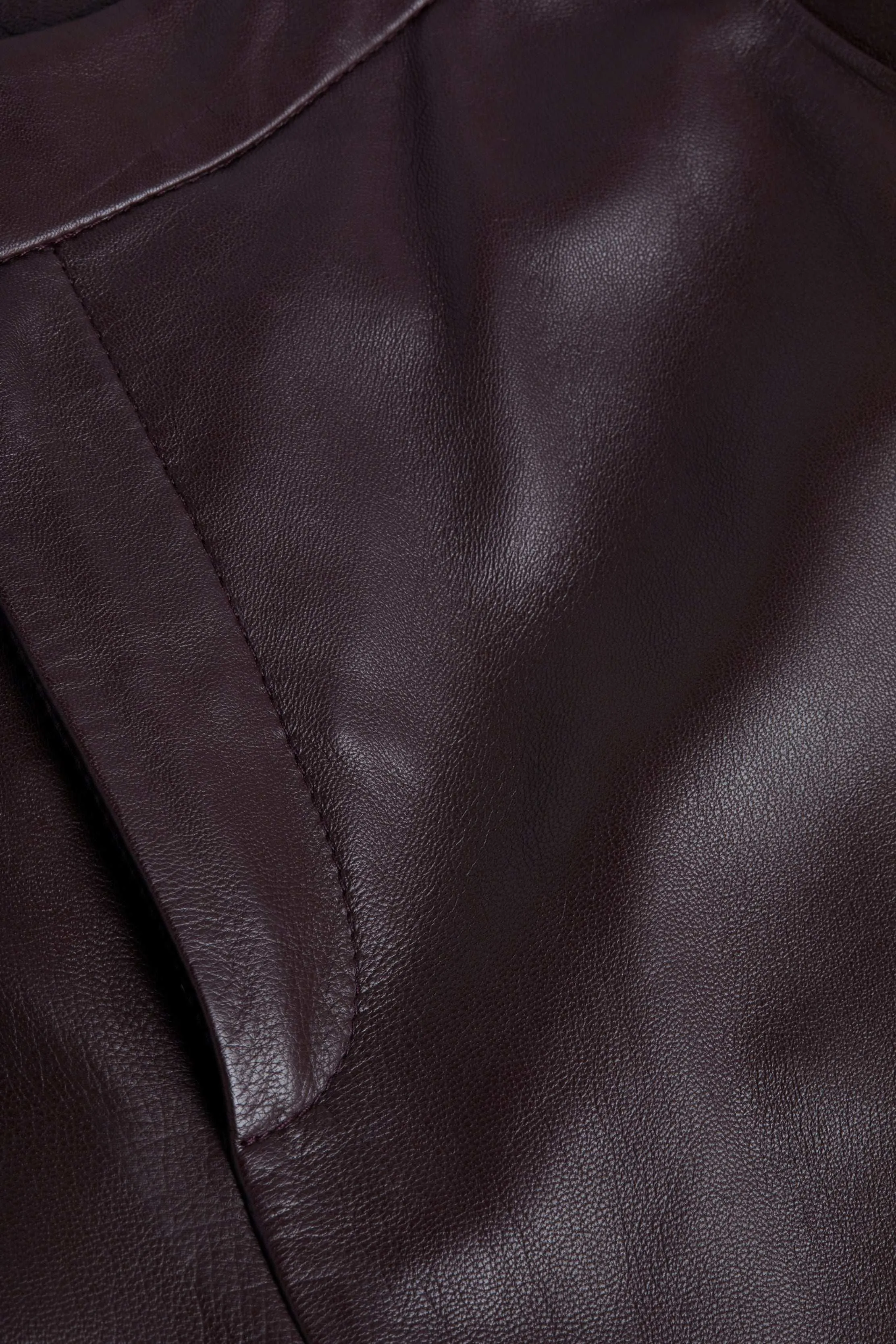 Livvy Leather Trouser sold by L'AGENCE product image thumbnail 5