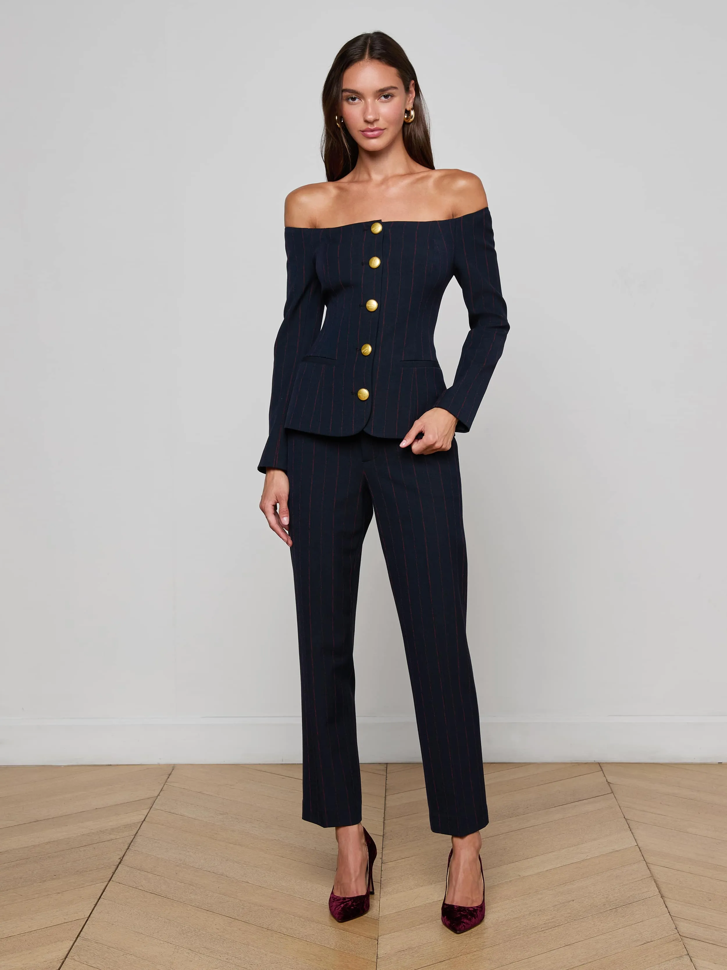 Alice Blazer Top sold by L'AGENCE product image thumbnail 4
