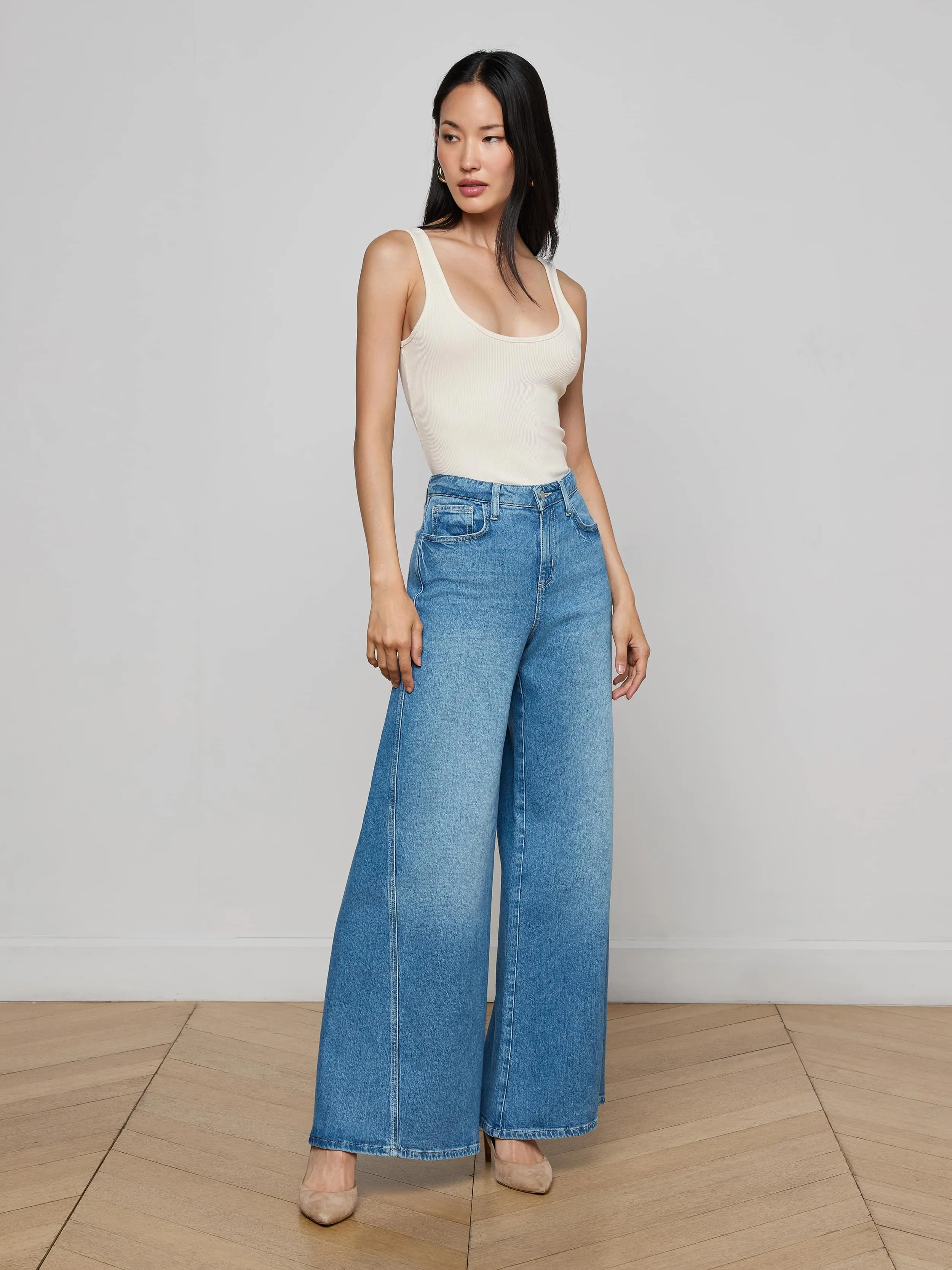 Beau Wide-Leg Jean sold by L'AGENCE