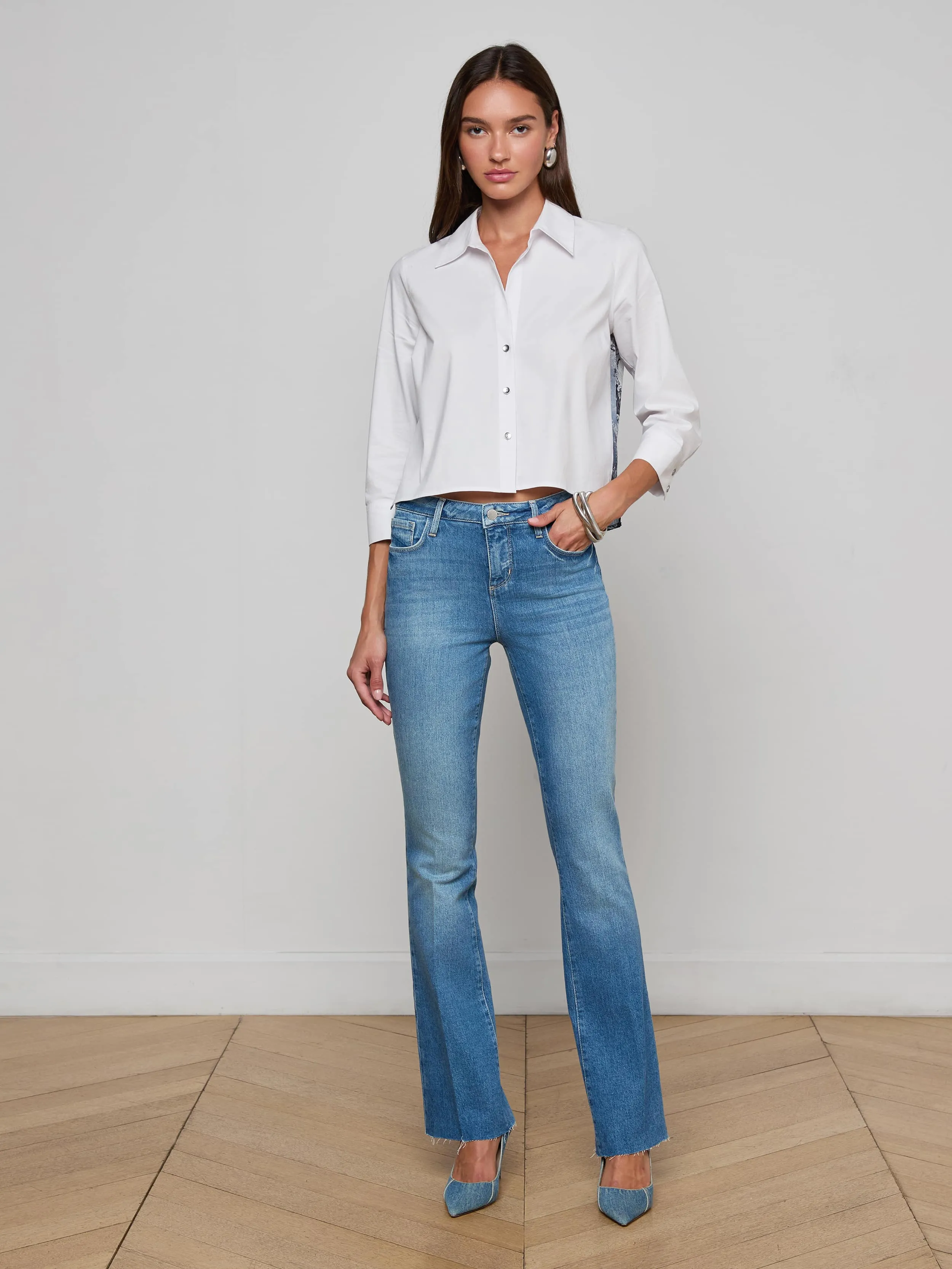 Ruth Straight-Leg Jean sold by L'AGENCE