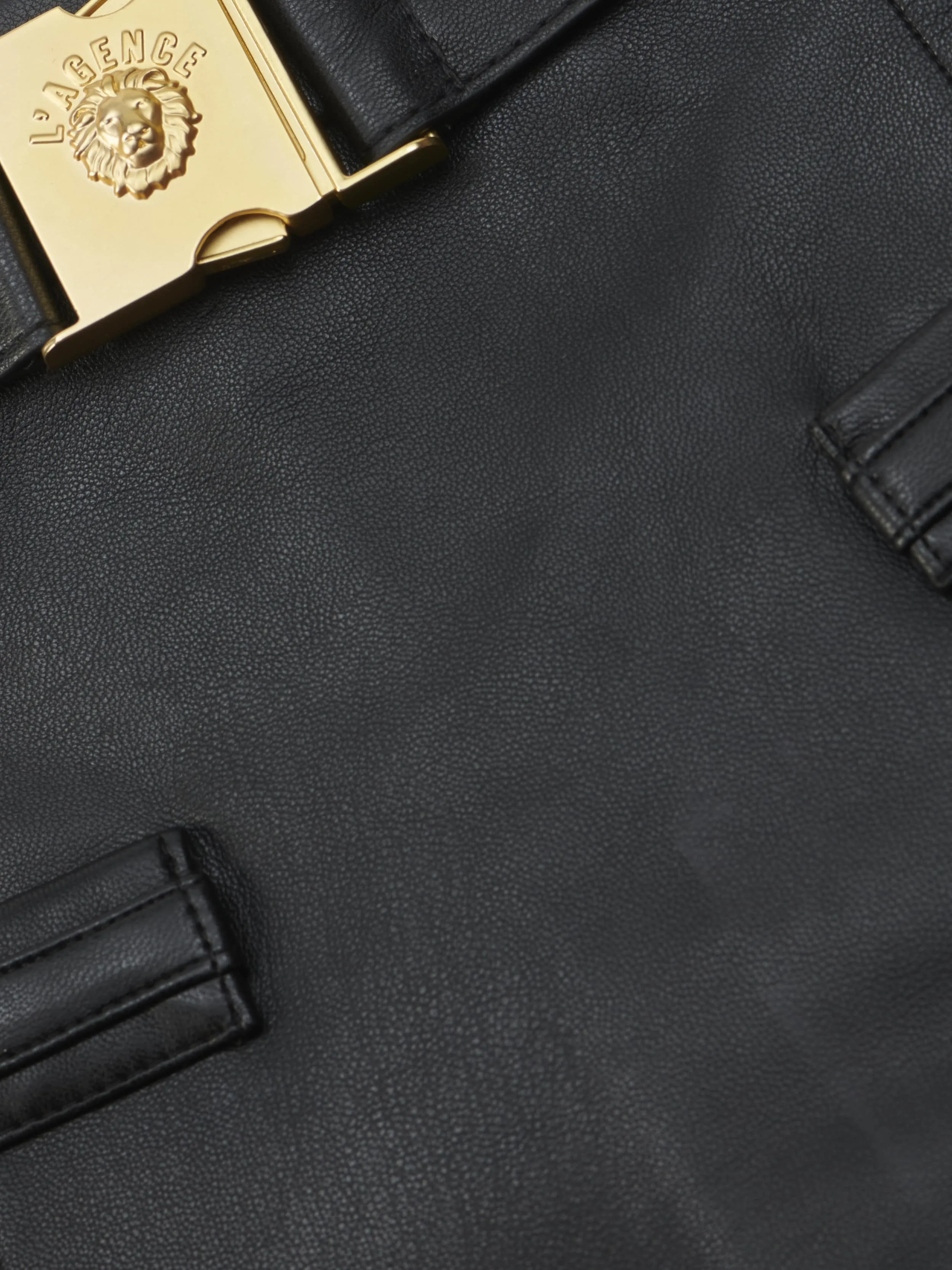 Yvette Vegan Leather Mini Skirt sold by L'AGENCE product image thumbnail 5