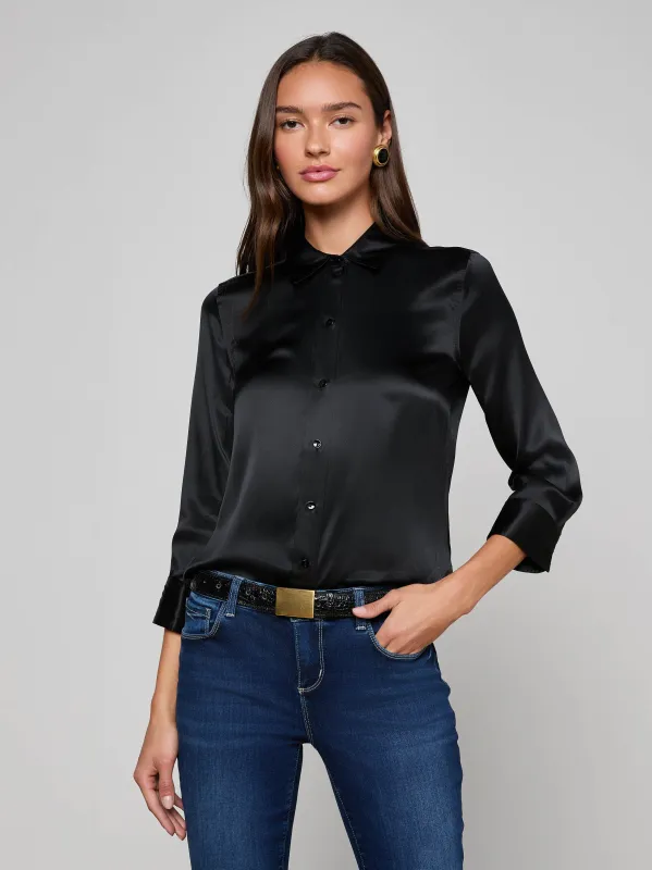 Dani Silk Blouse sold by L'AGENCE