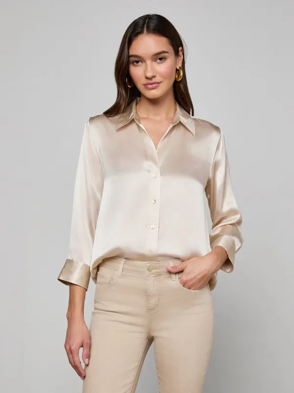 Dani Silk Blouse sold by L'AGENCE