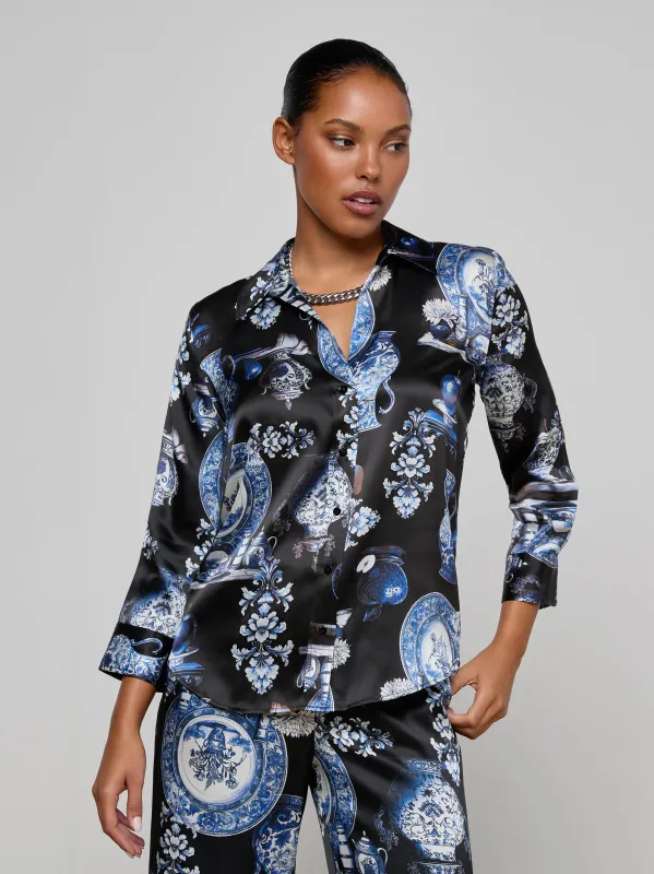 Dani Silk Blouse sold by L'AGENCE