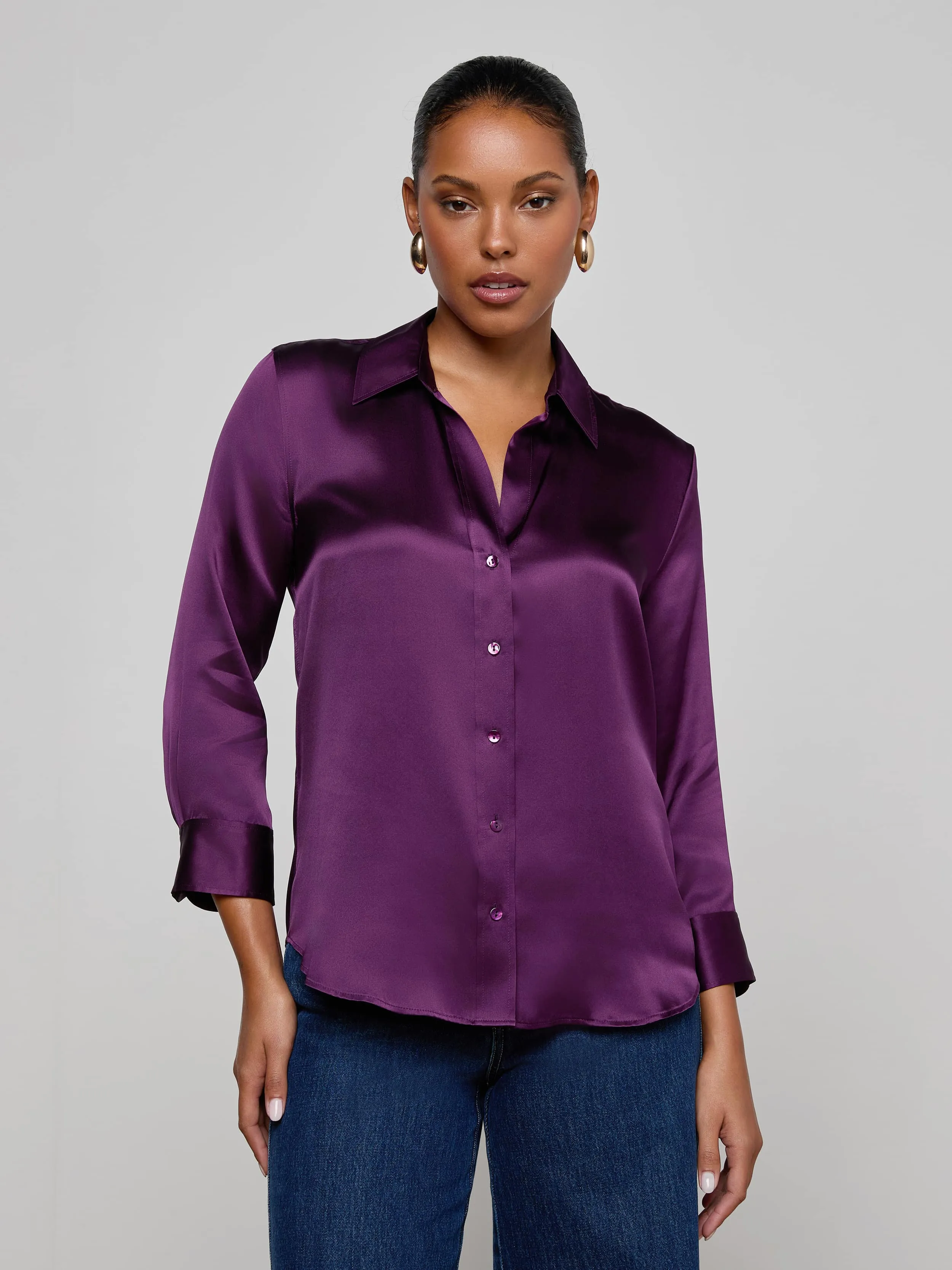 Dani Silk Blouse sold by L'AGENCE