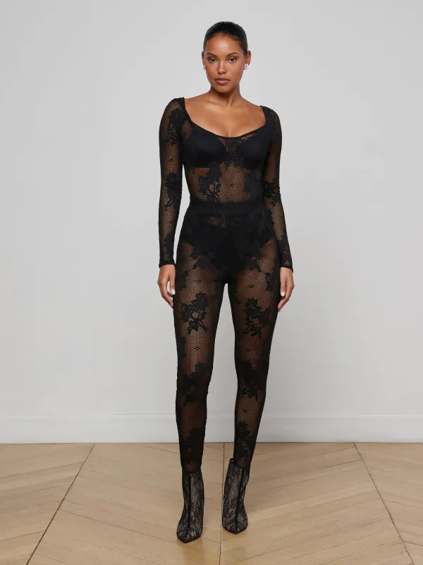 Josiane Floral Lace Legging sold by L'AGENCE