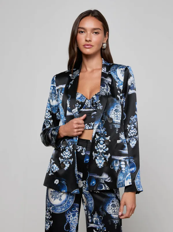 Colin Silk Blazer sold by L'AGENCE