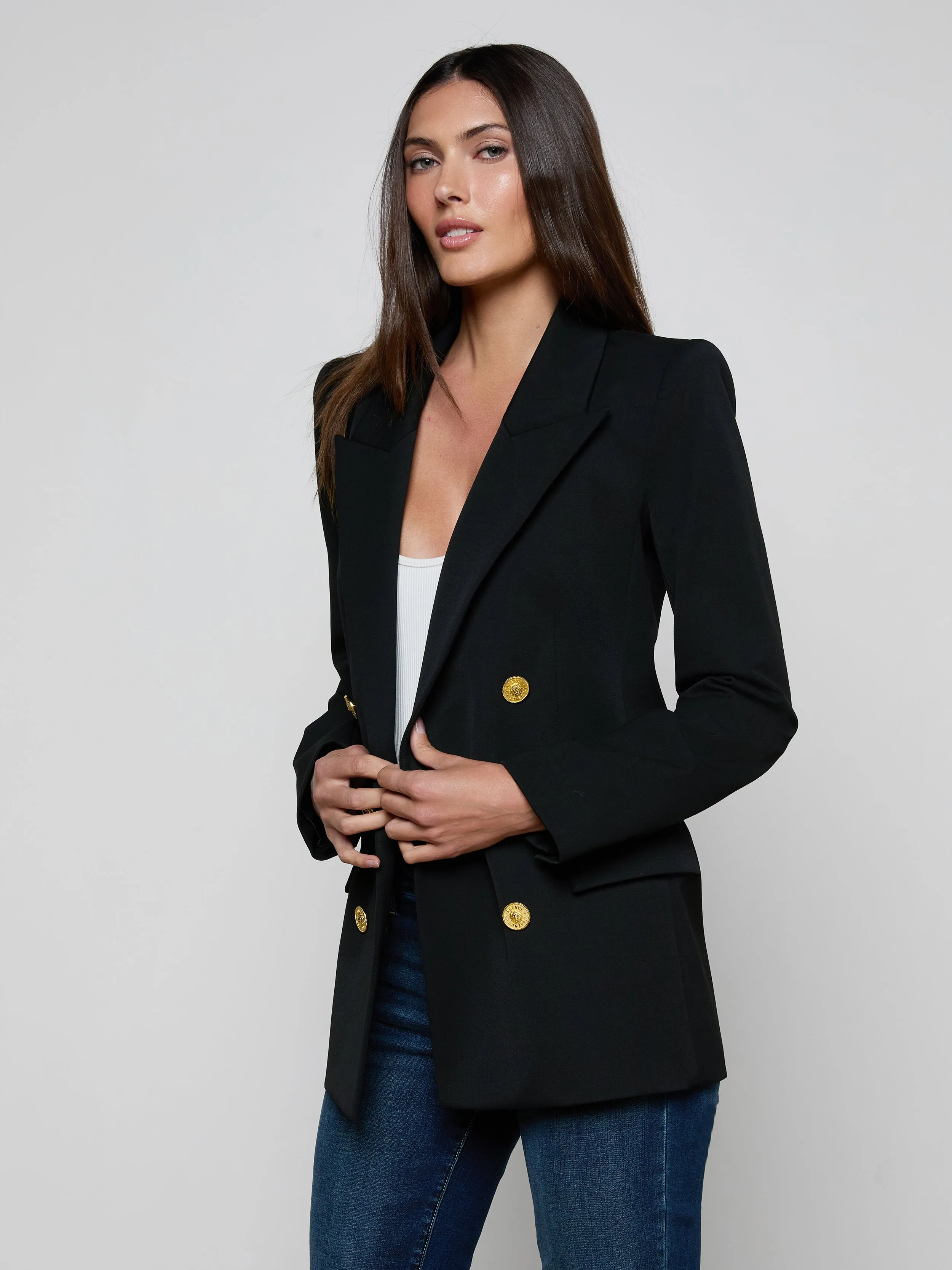 Cambrie Oversized Blazer sold by L'AGENCE