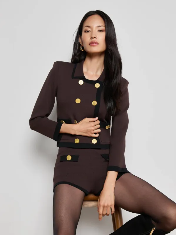 Lumi Knit Micro Short sold by L'AGENCE