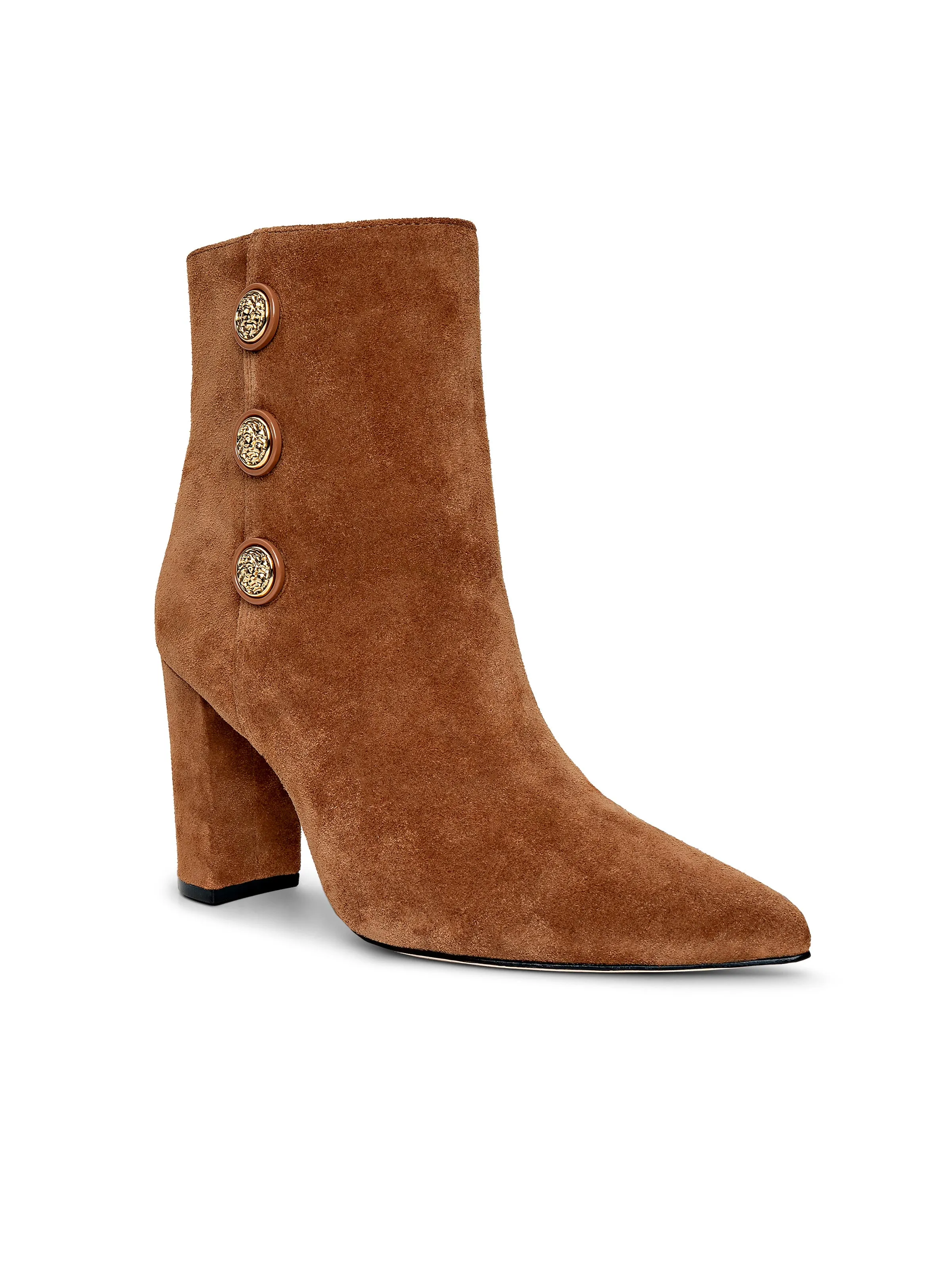 Theodora Block-Heel Bootie sold by L'AGENCE product image thumbnail 2