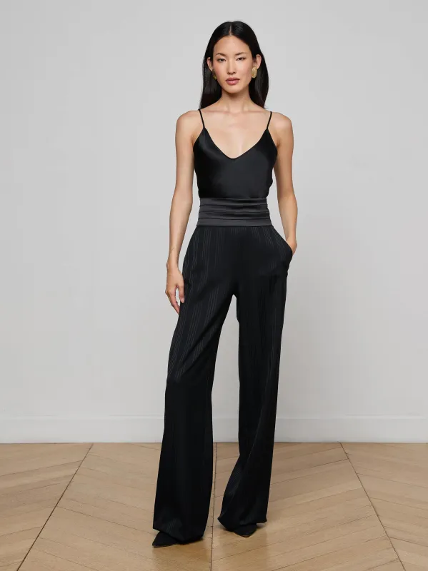 Minerva Cummerbund Trouser sold by L'AGENCE