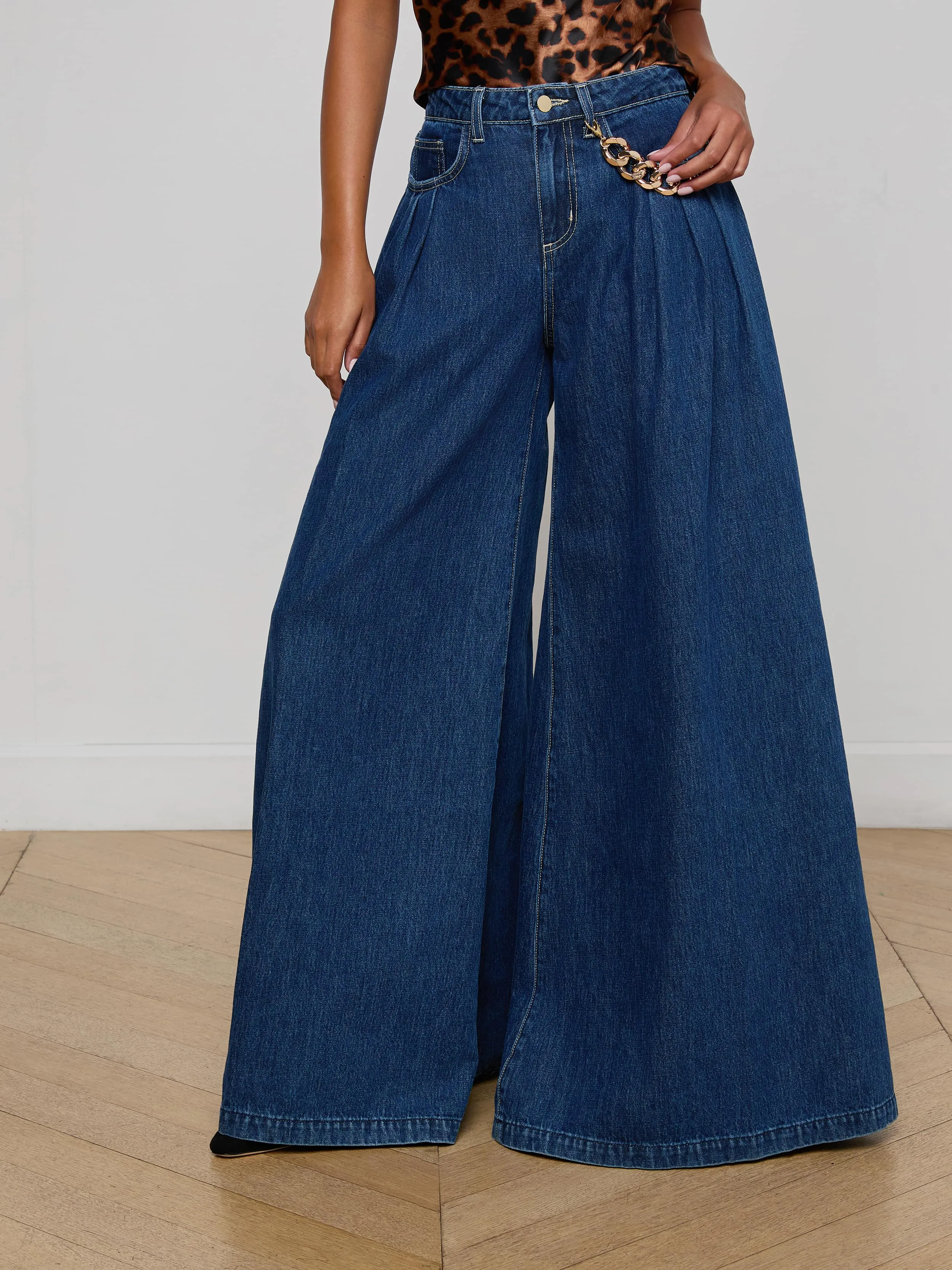 Chayse Wide-Leg Jean sold by L'AGENCE product image thumbnail 2