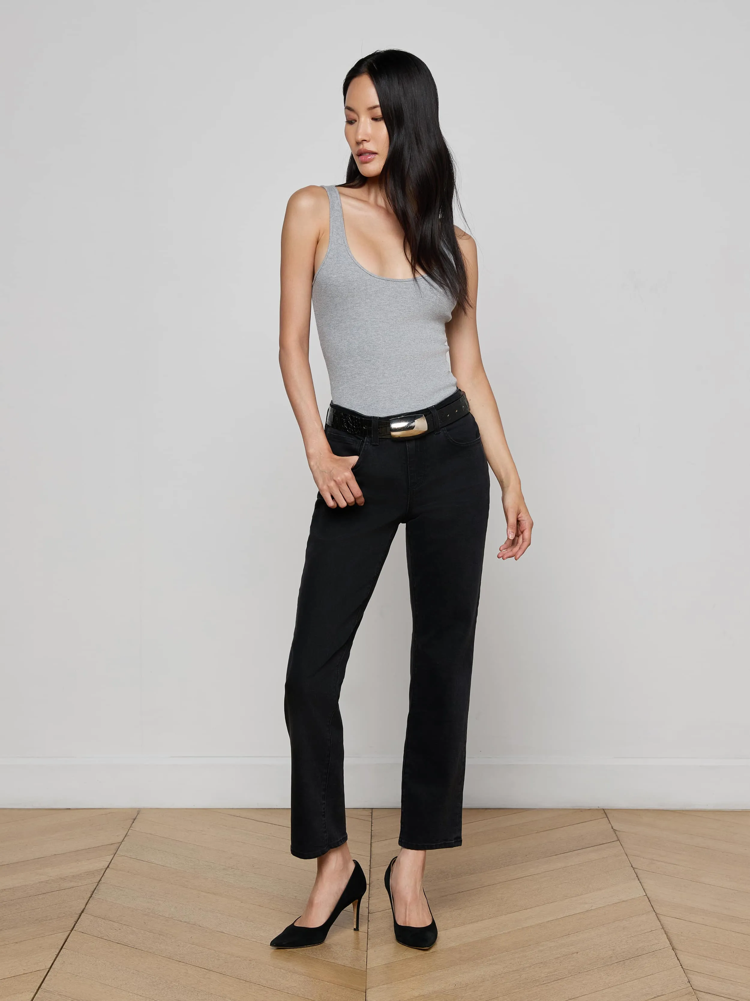 Milana Slouchy Stovepipe Jean sold by L'AGENCE