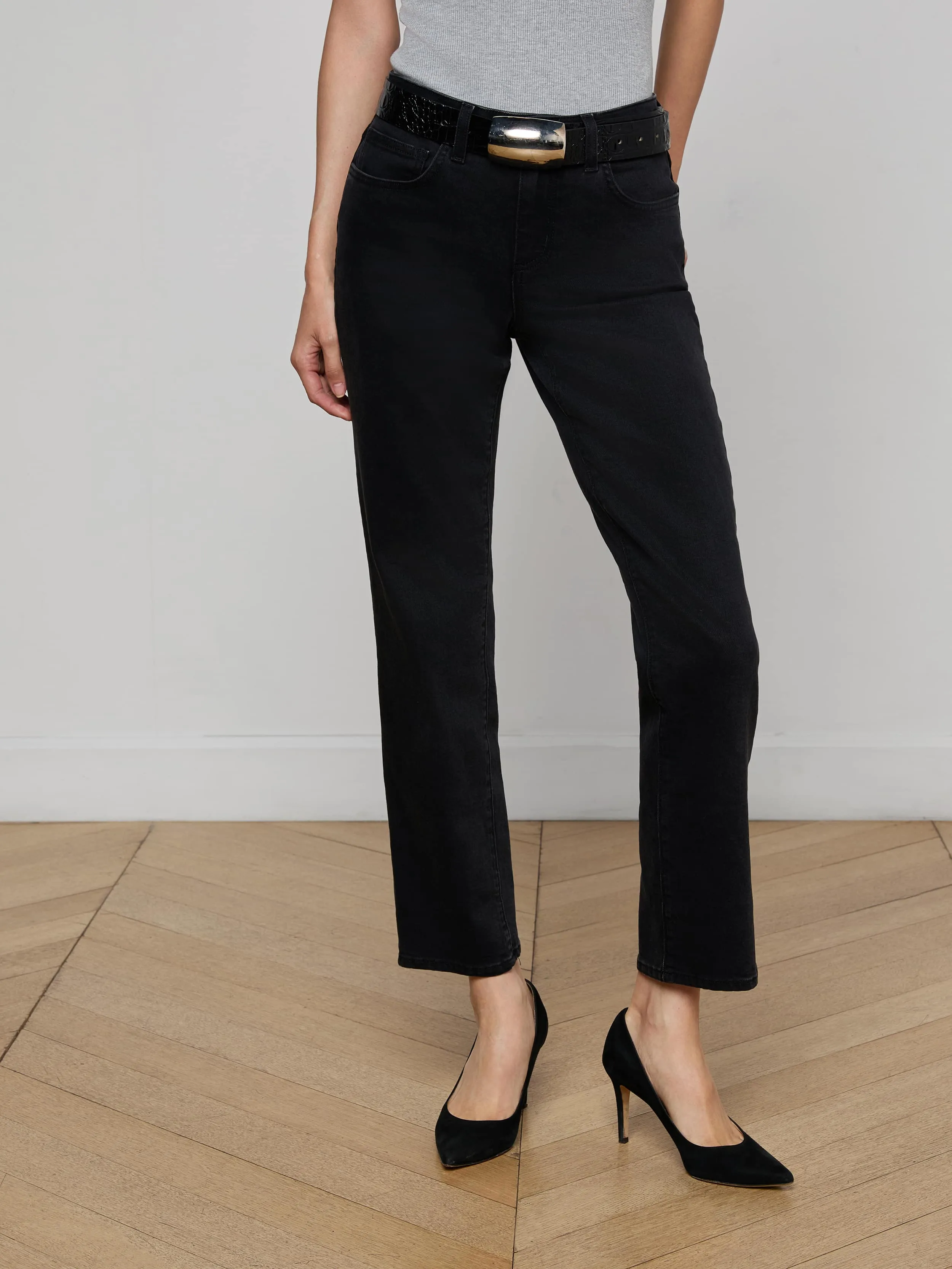 Milana Slouchy Stovepipe Jean sold by L'AGENCE product image thumbnail 2