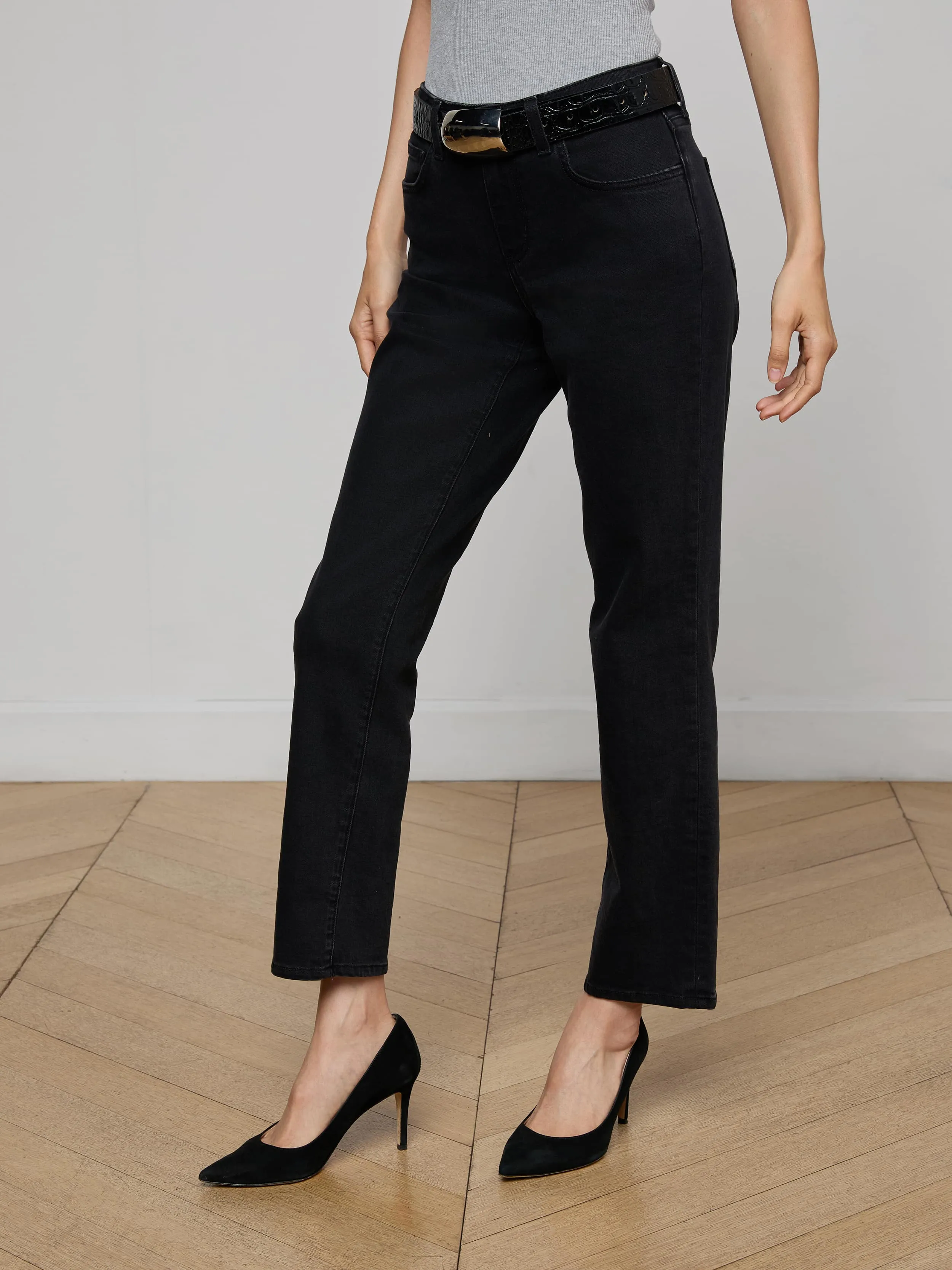 Milana Slouchy Stovepipe Jean sold by L'AGENCE product image thumbnail 3