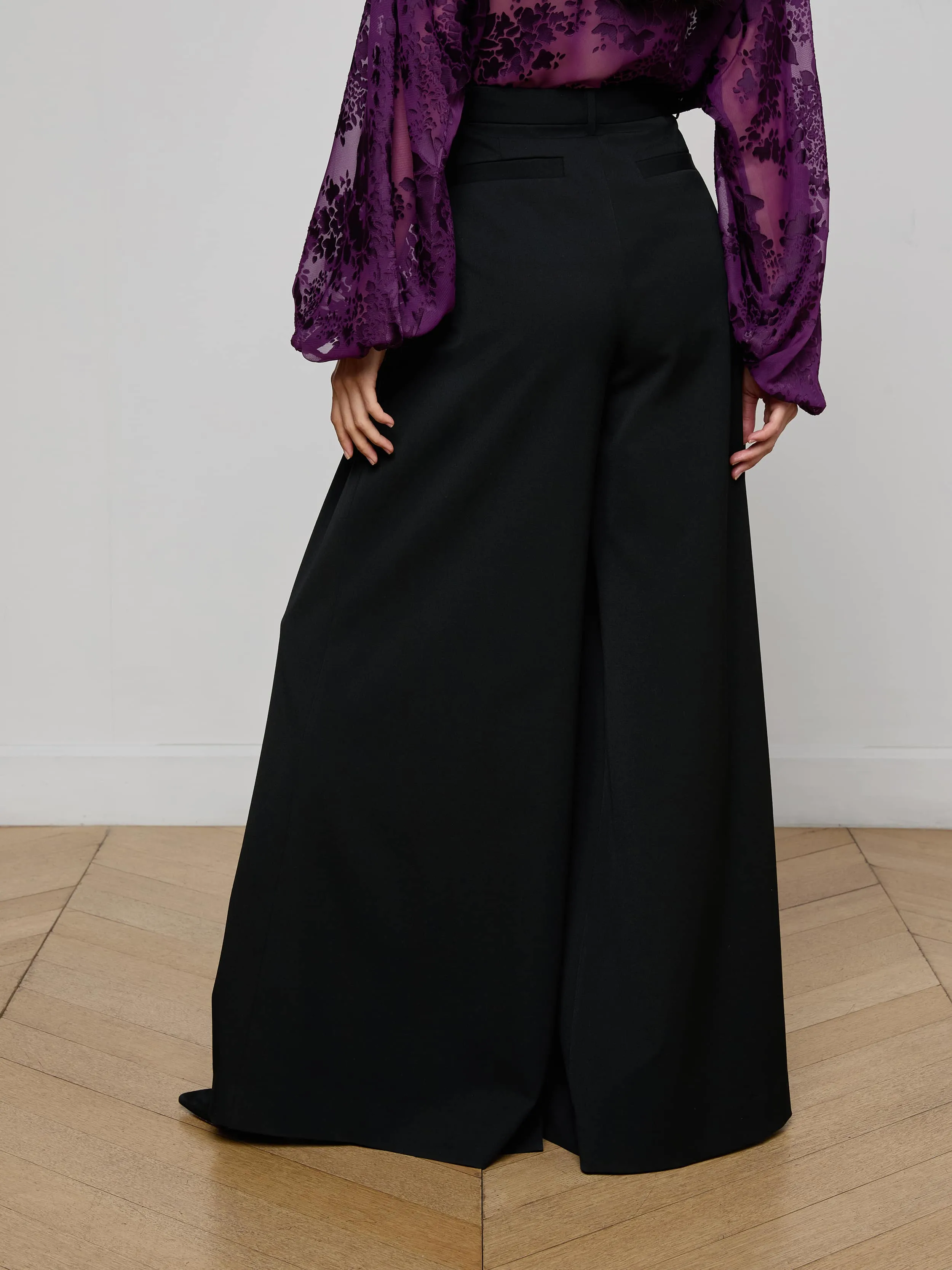 Chelsy Wide-Leg Pant sold by L'AGENCE product image thumbnail 5