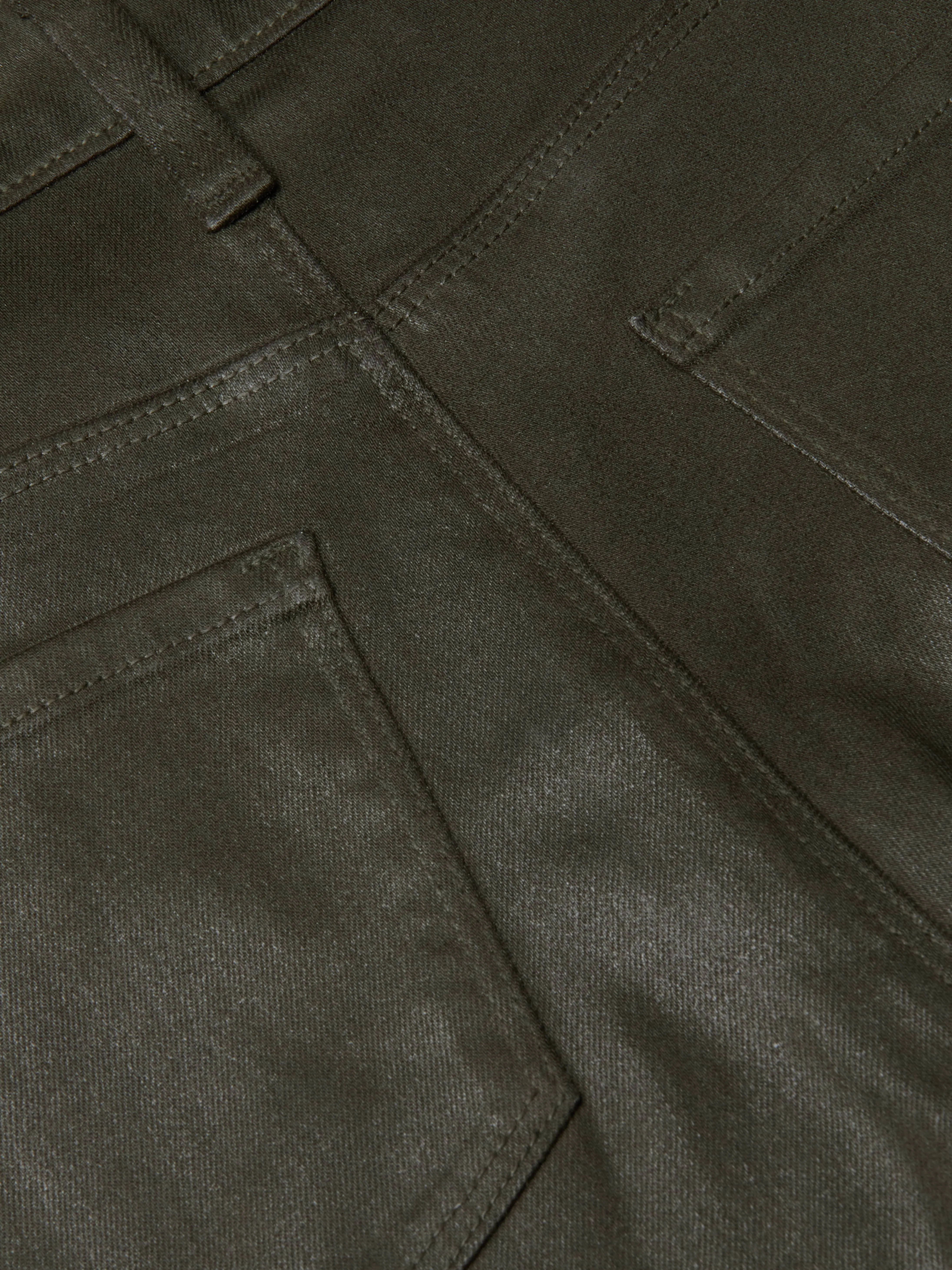 Scottie Coated Wide-Leg Jean sold by L'AGENCE product image thumbnail 5