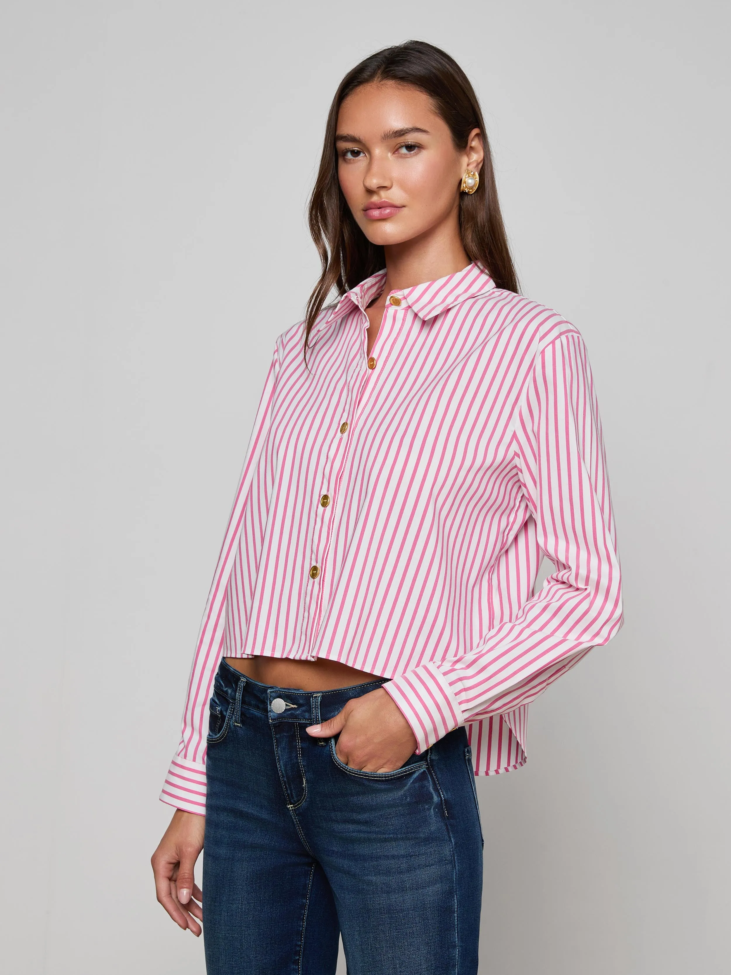 Cosette Shirt sold by L'AGENCE product image thumbnail 2